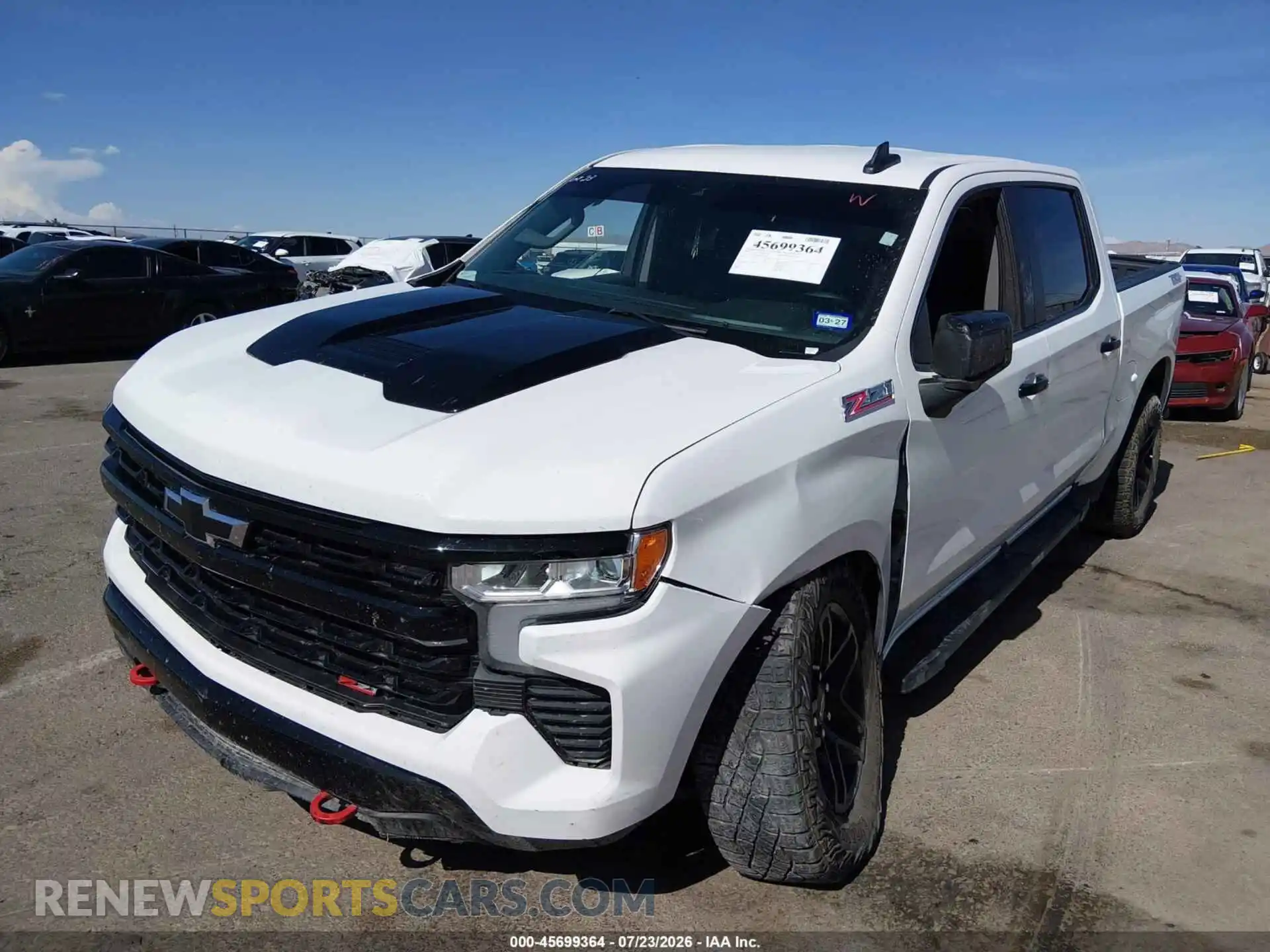 2 Photograph of a damaged car 3GCUDFED9RG417405 CHEVROLET SILVERADO 1500 2024
