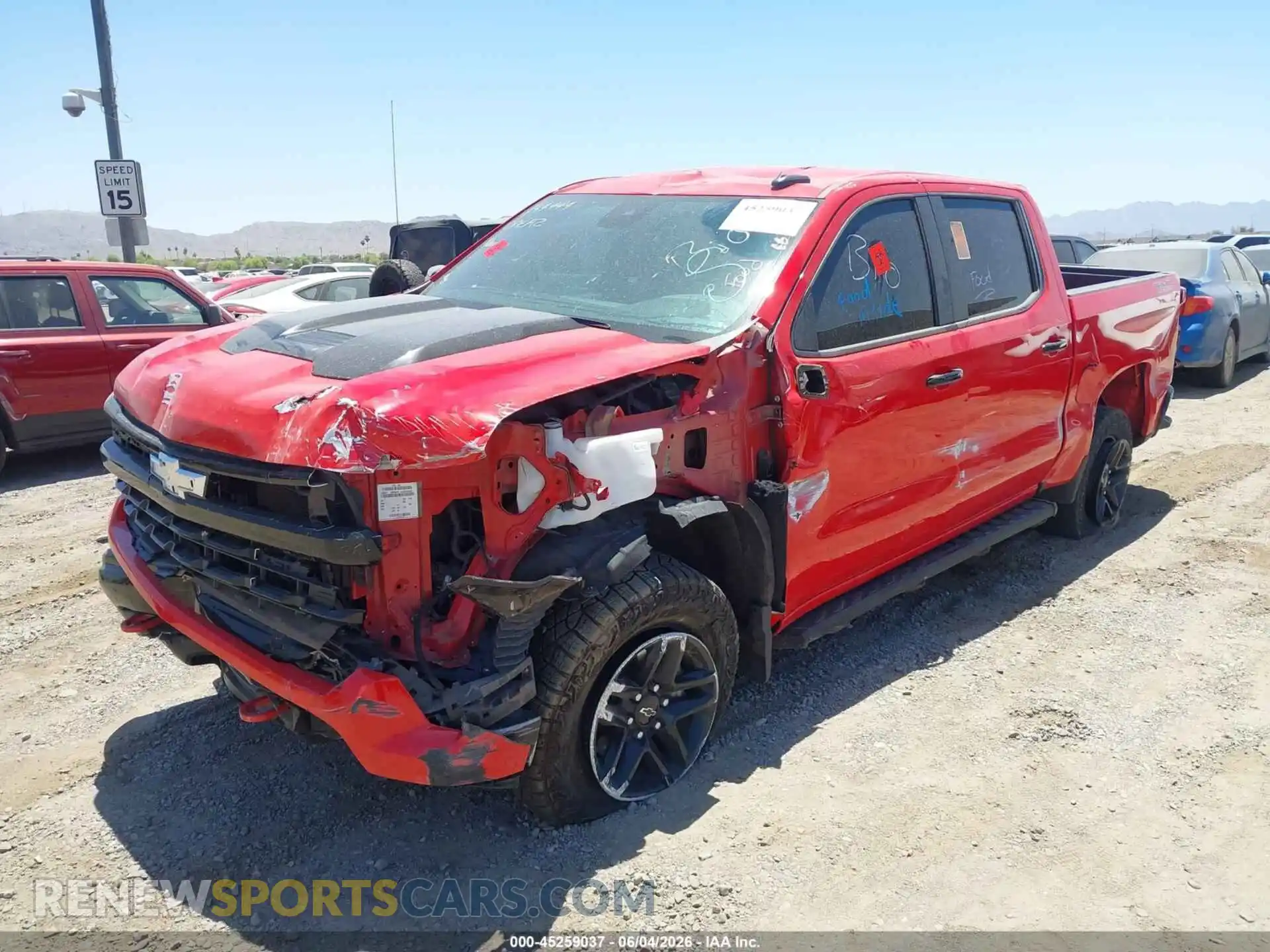 2 Photograph of a damaged car 3GCUDFEDXRG159444 CHEVROLET SILVERADO 1500 2024