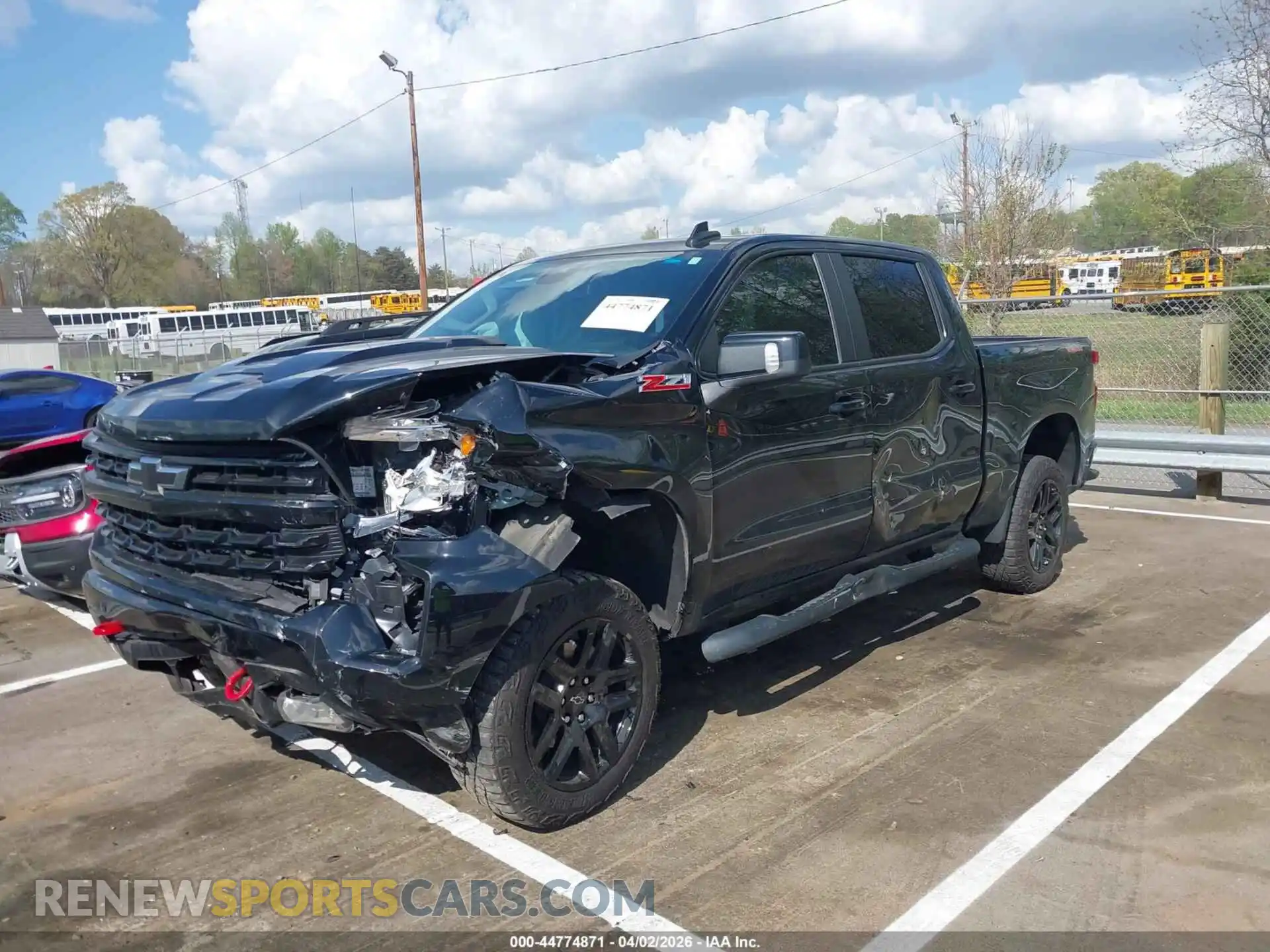 2 Photograph of a damaged car 3GCUDFEDXRG343850 CHEVROLET SILVERADO 1500 2024