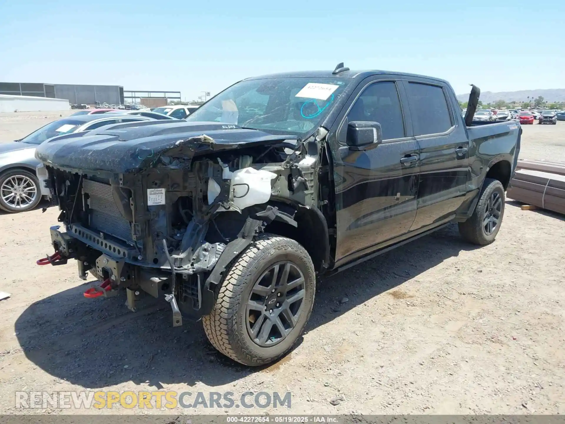 2 Photograph of a damaged car 3GCUDFEL0RG198471 CHEVROLET SILVERADO 1500 2024
