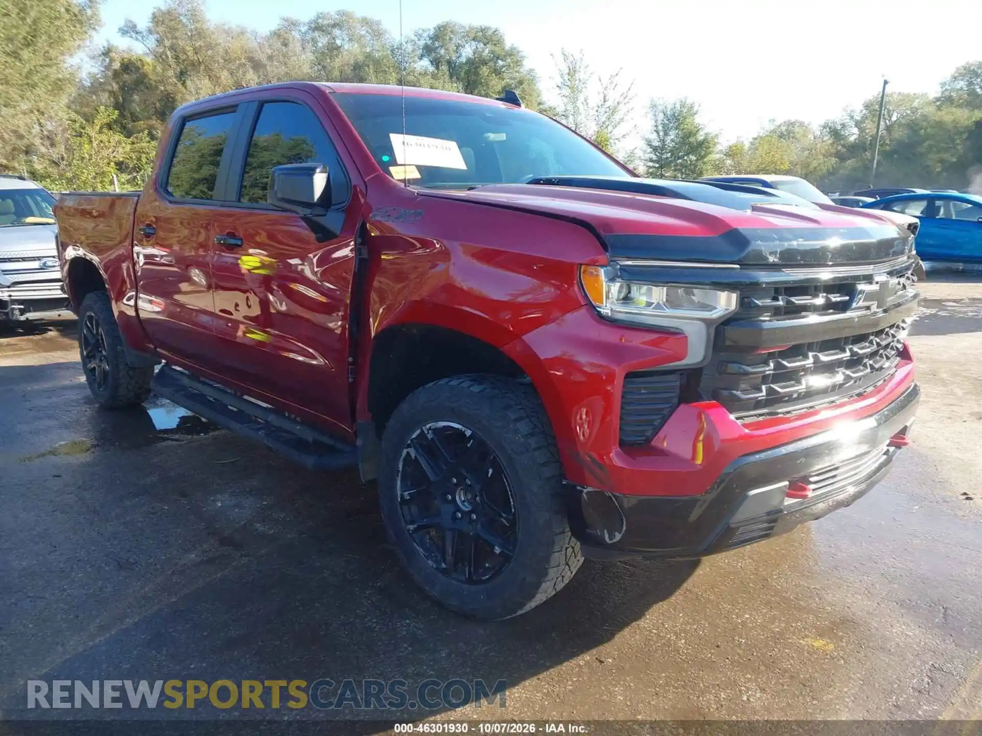1 Photograph of a damaged car 3GCUDFEL0RG310119 CHEVROLET SILVERADO 1500 2024
