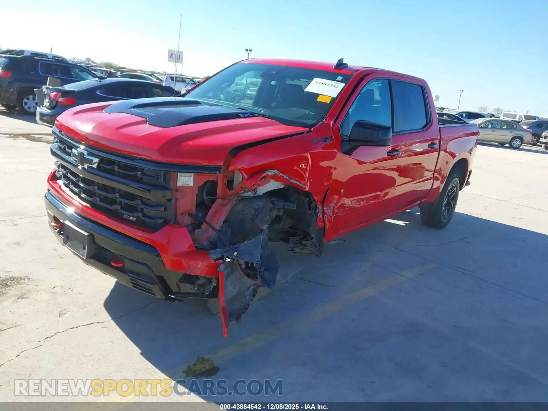 2 Photograph of a damaged car 3GCUDFEL2RG130298 CHEVROLET SILVERADO 1500 2024