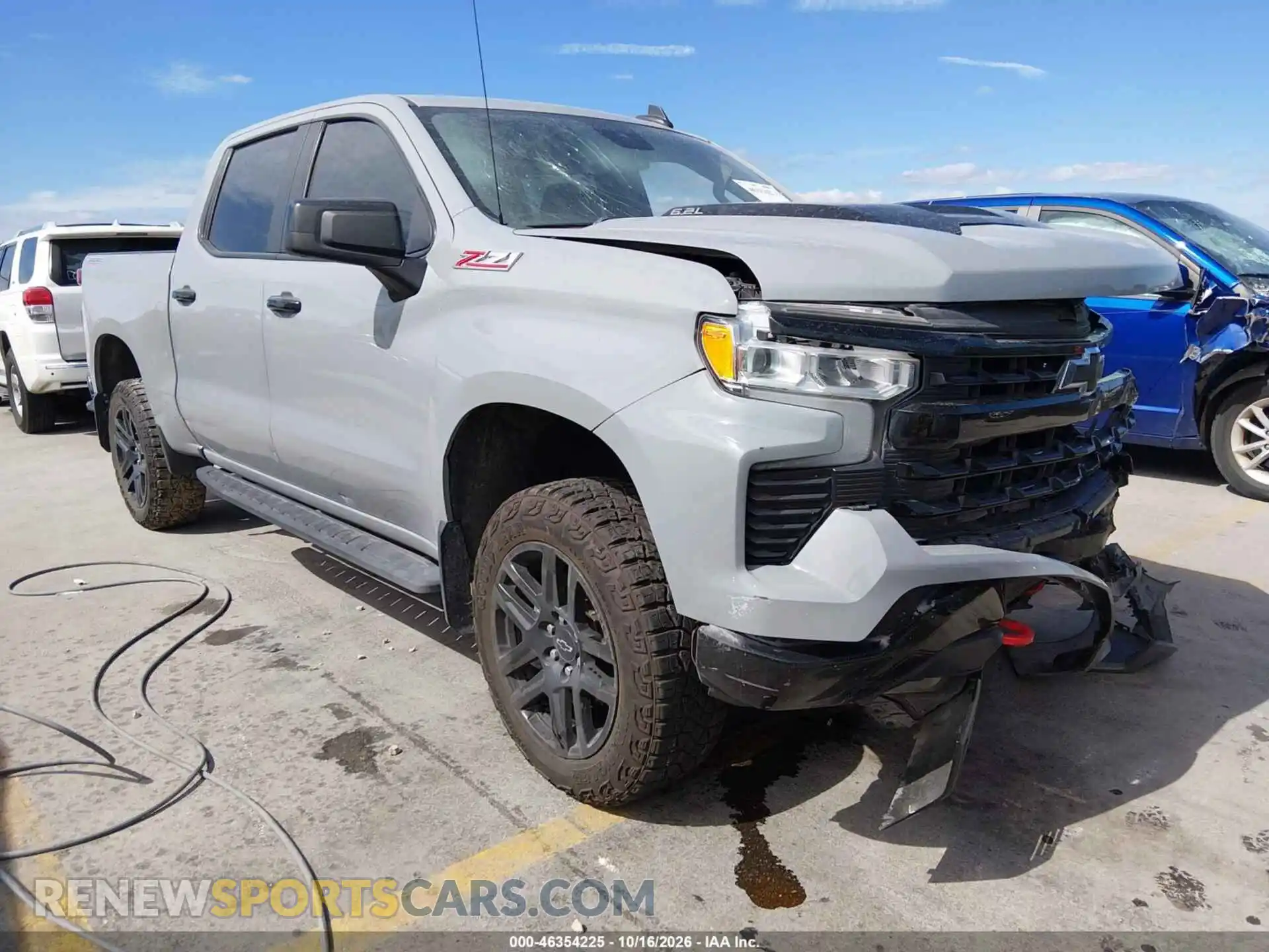 1 Photograph of a damaged car 3GCUDFEL3RG252975 CHEVROLET SILVERADO 1500 2024