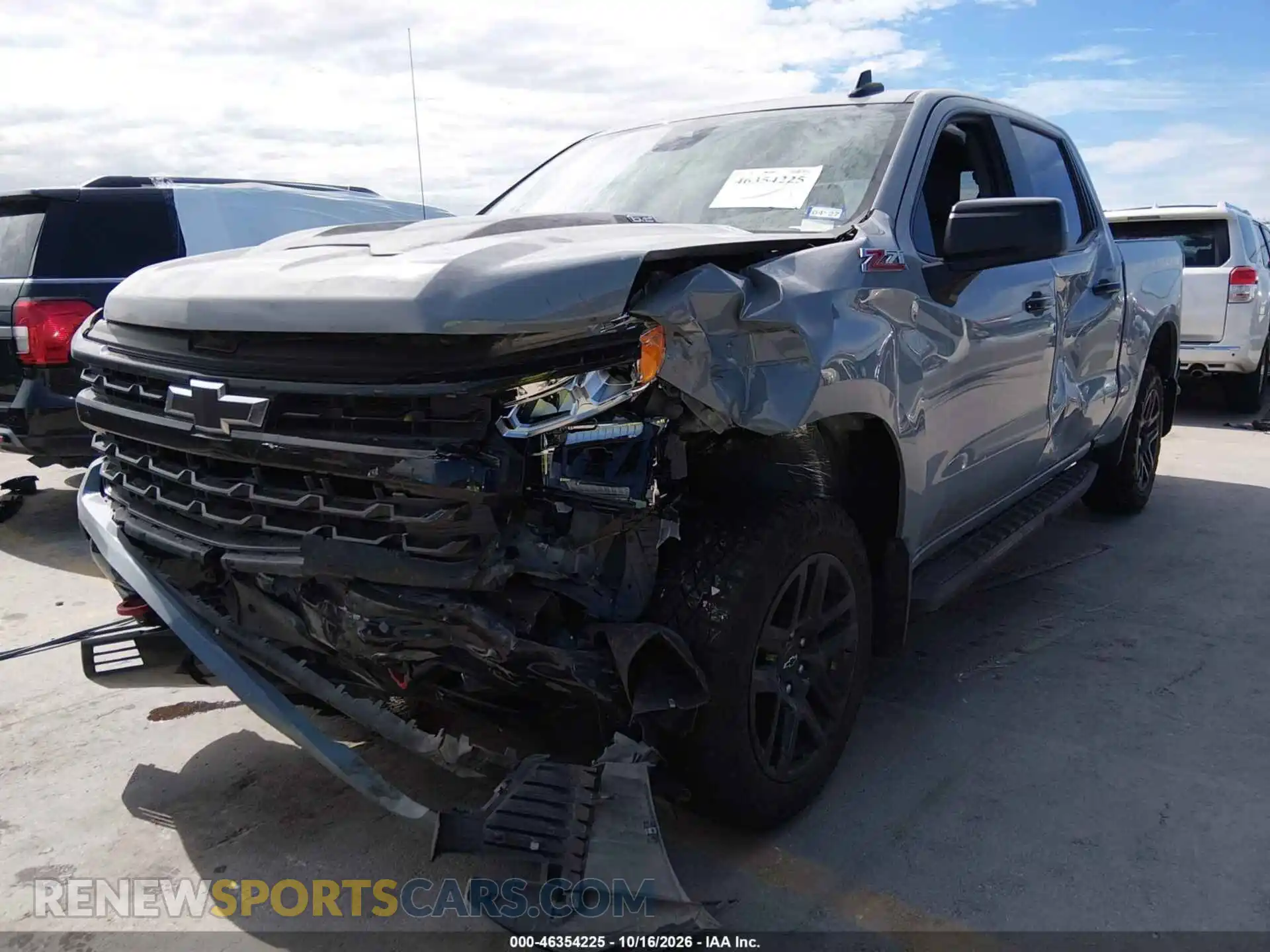 2 Photograph of a damaged car 3GCUDFEL3RG252975 CHEVROLET SILVERADO 1500 2024