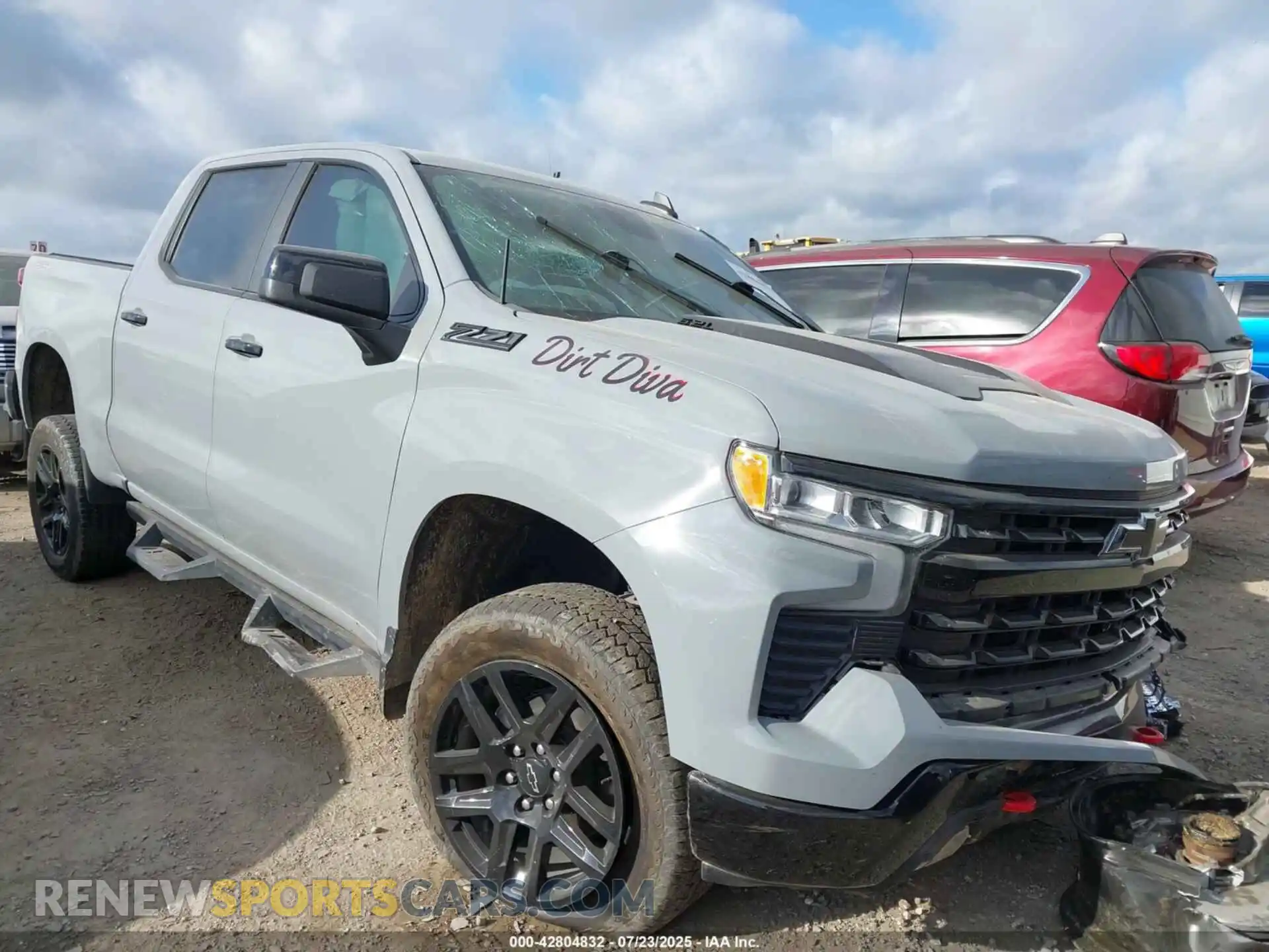 1 Photograph of a damaged car 3GCUDFEL8RG327914 CHEVROLET SILVERADO 1500 2024