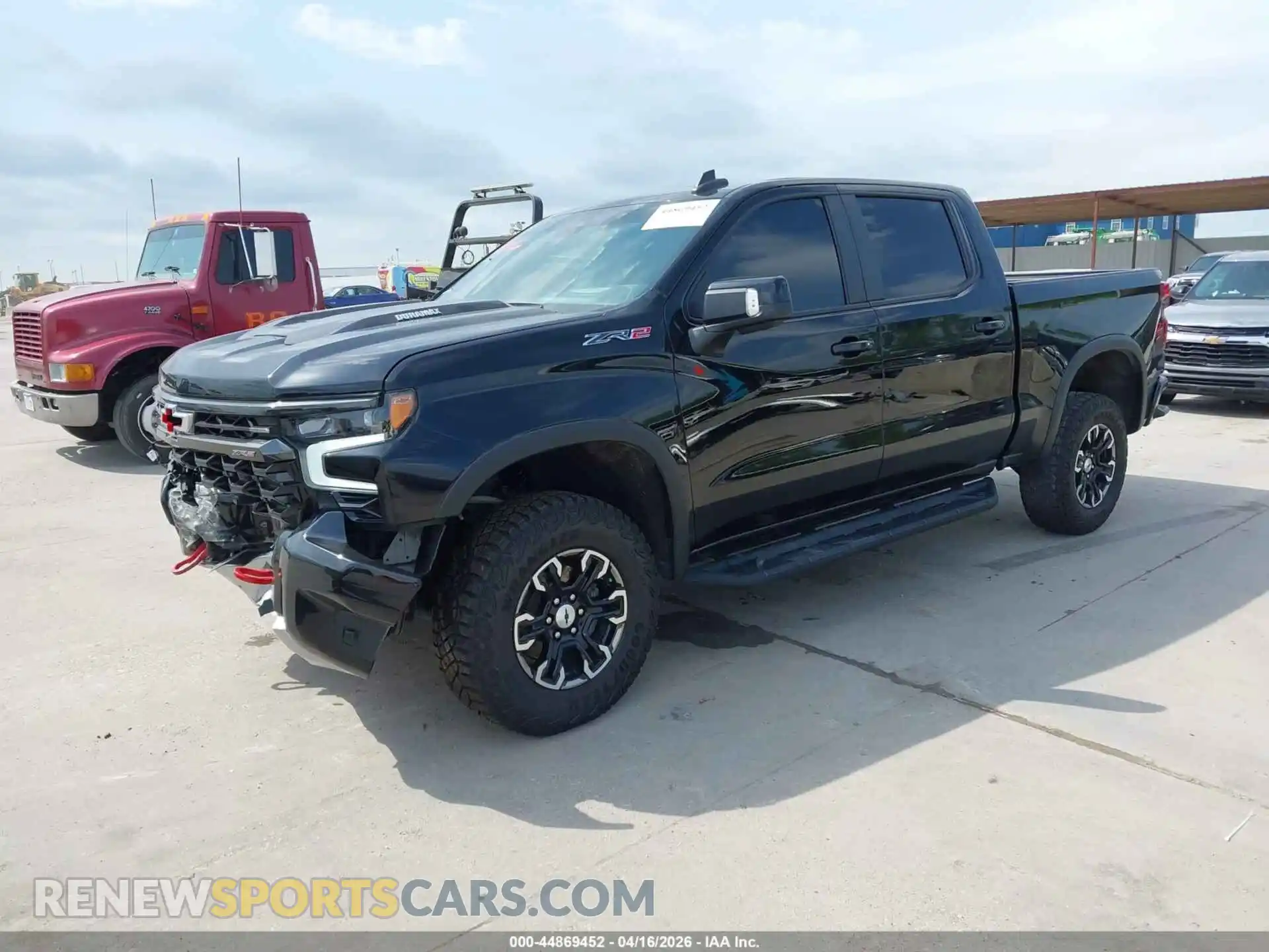 2 Photograph of a damaged car 3GCUDHE80RG226860 CHEVROLET SILVERADO 1500 2024