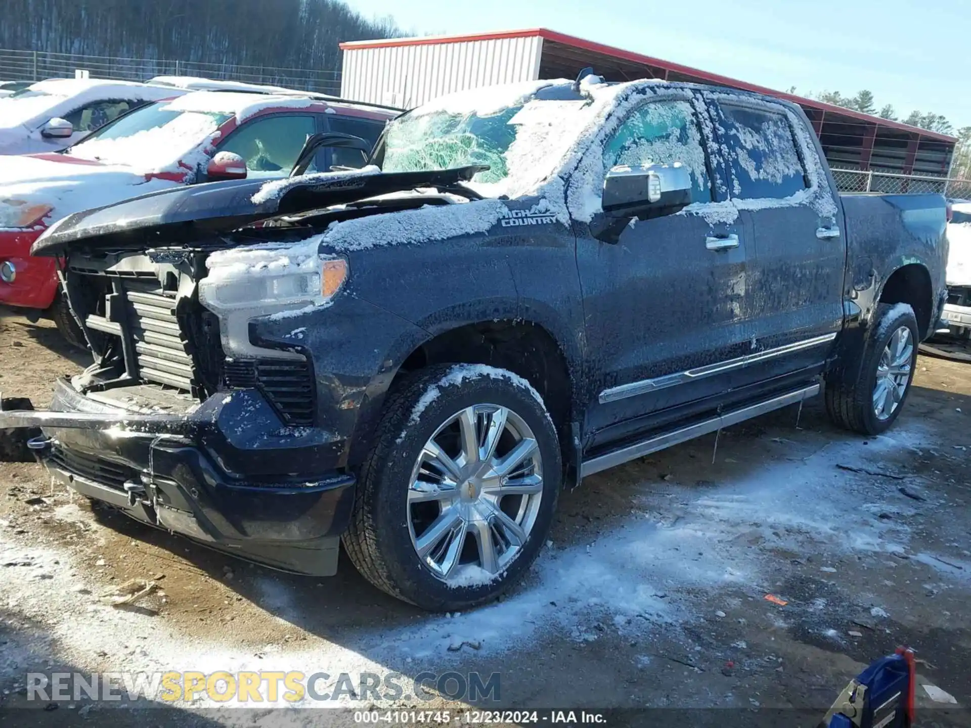 2 Photograph of a damaged car 3GCUDJE85RG362036 CHEVROLET SILVERADO 1500 2024