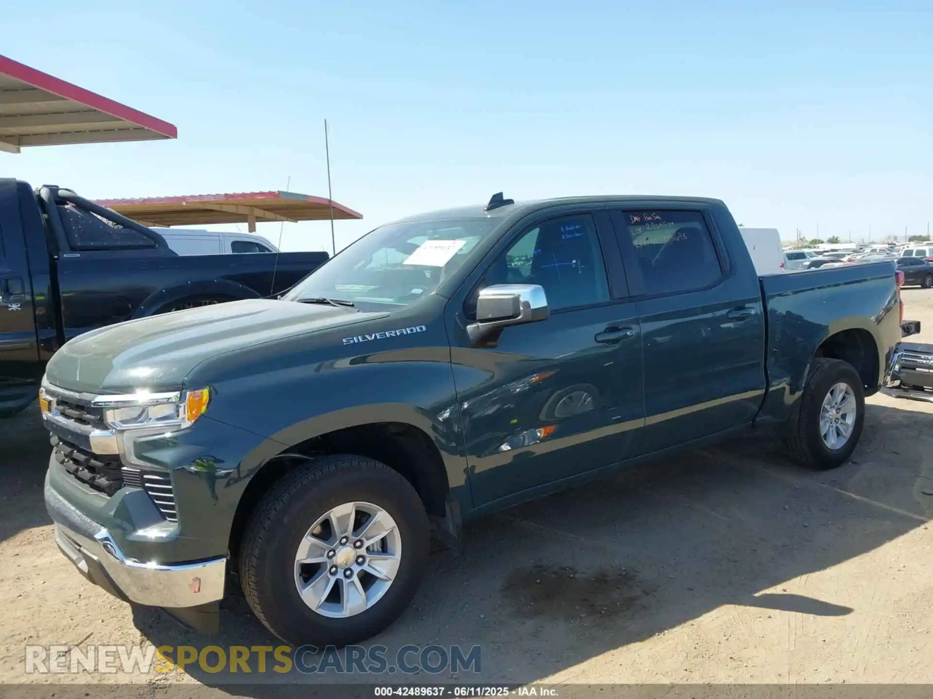 2 Photograph of a damaged car 1GCPACED7SZ171707 CHEVROLET SILVERADO 1500 2025