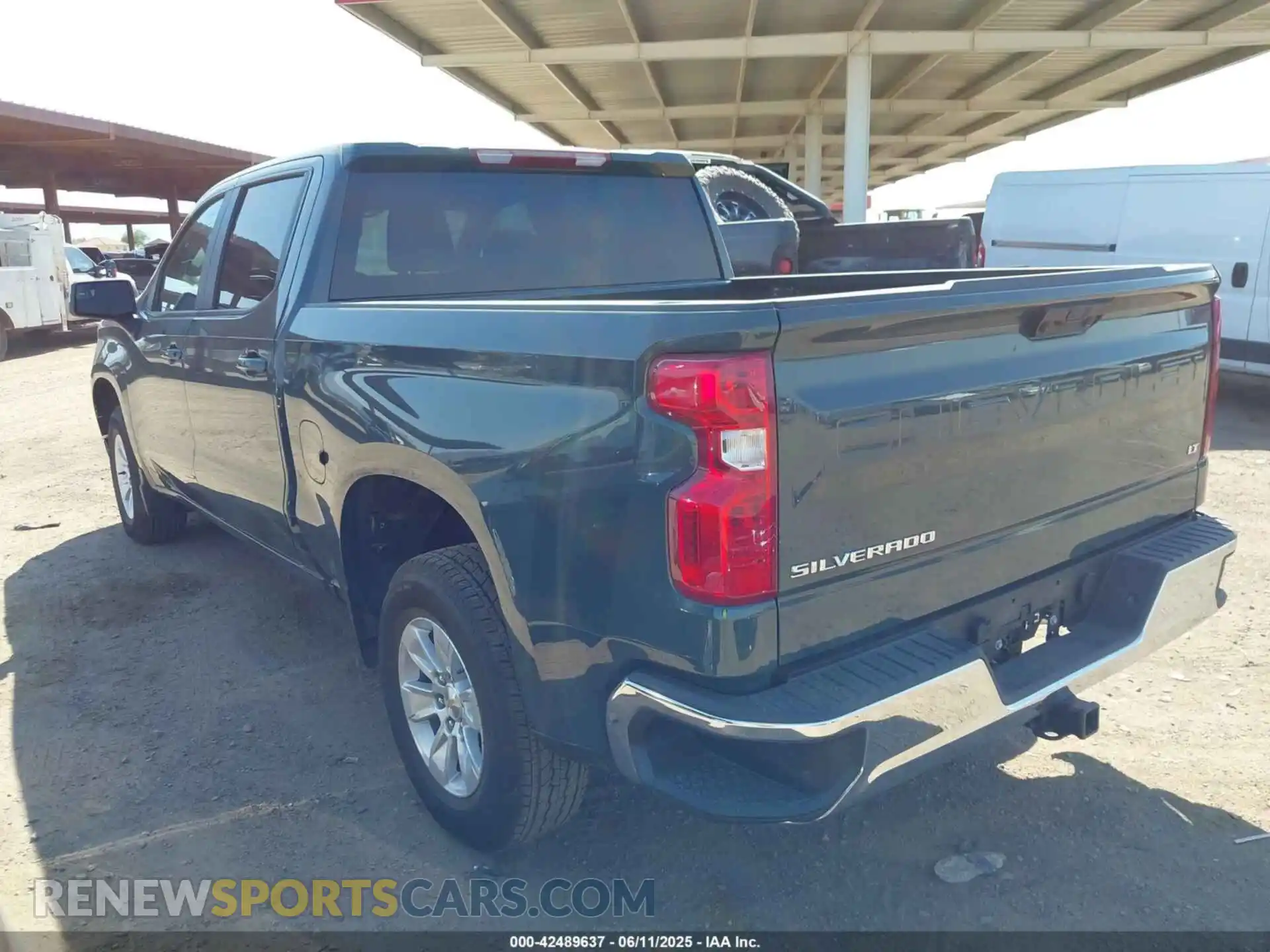 3 Photograph of a damaged car 1GCPACED7SZ171707 CHEVROLET SILVERADO 1500 2025