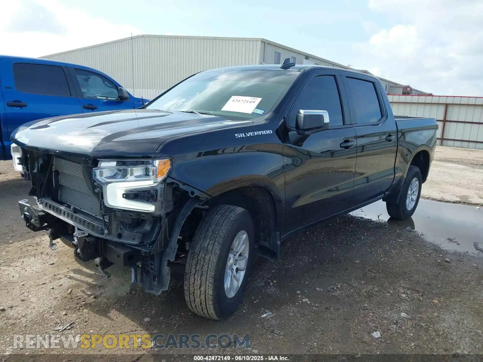 2 Photograph of a damaged car 2GCPACED5S1120019 CHEVROLET SILVERADO 1500 2025