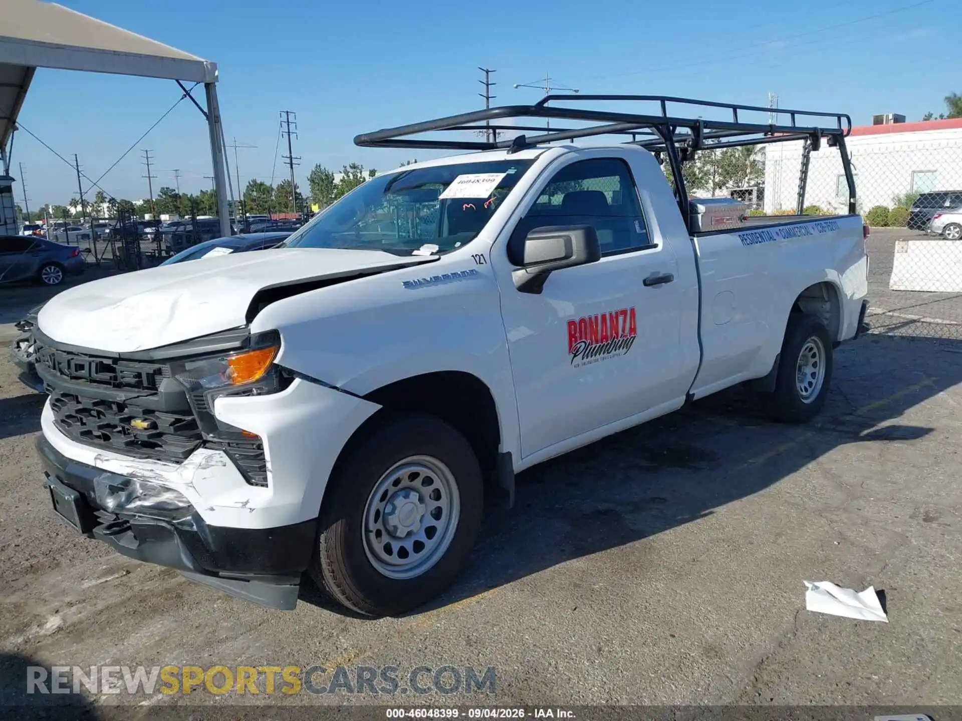 2 Фотография поврежденного автомобиля 3GCNAAED9SG219767 CHEVROLET SILVERADO 1500 2025