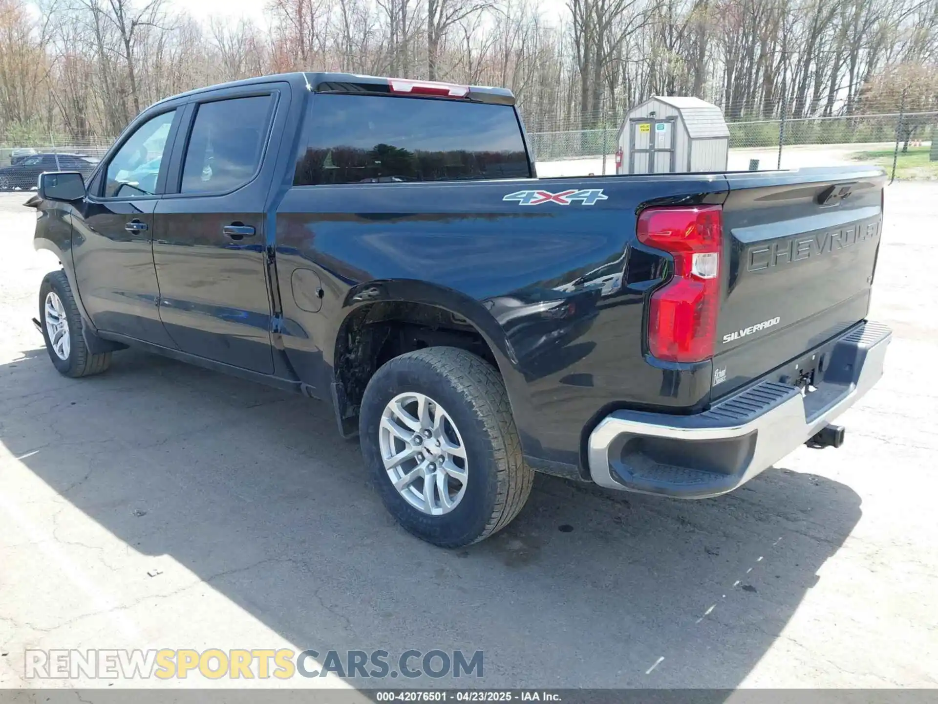 3 Фотография поврежденного автомобиля 3GCPKKEK7SG101078 CHEVROLET SILVERADO 1500 2025