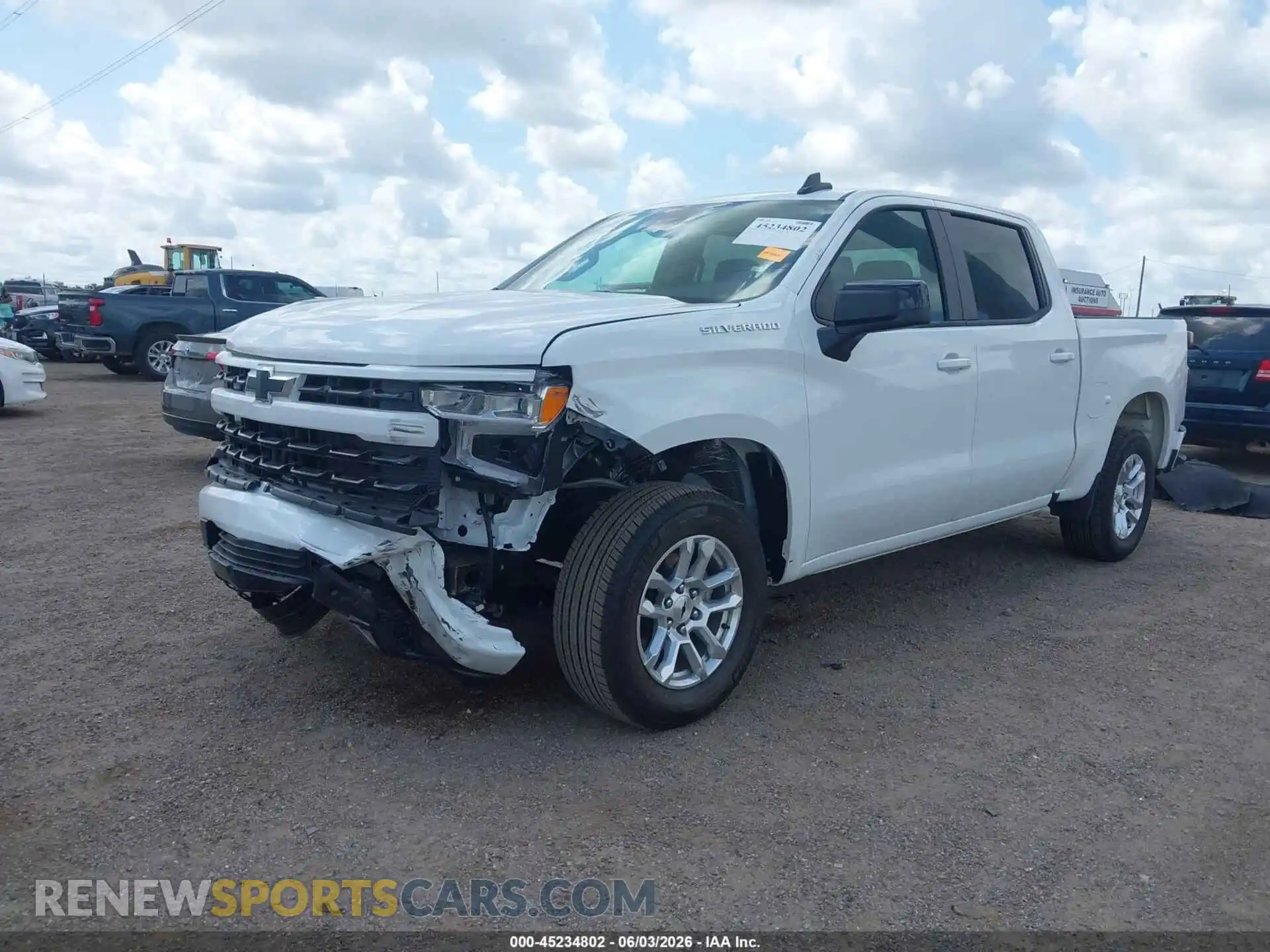 2 Photograph of a damaged car 2GCPADED4T1158882 CHEVROLET SILVERADO 1500 2026