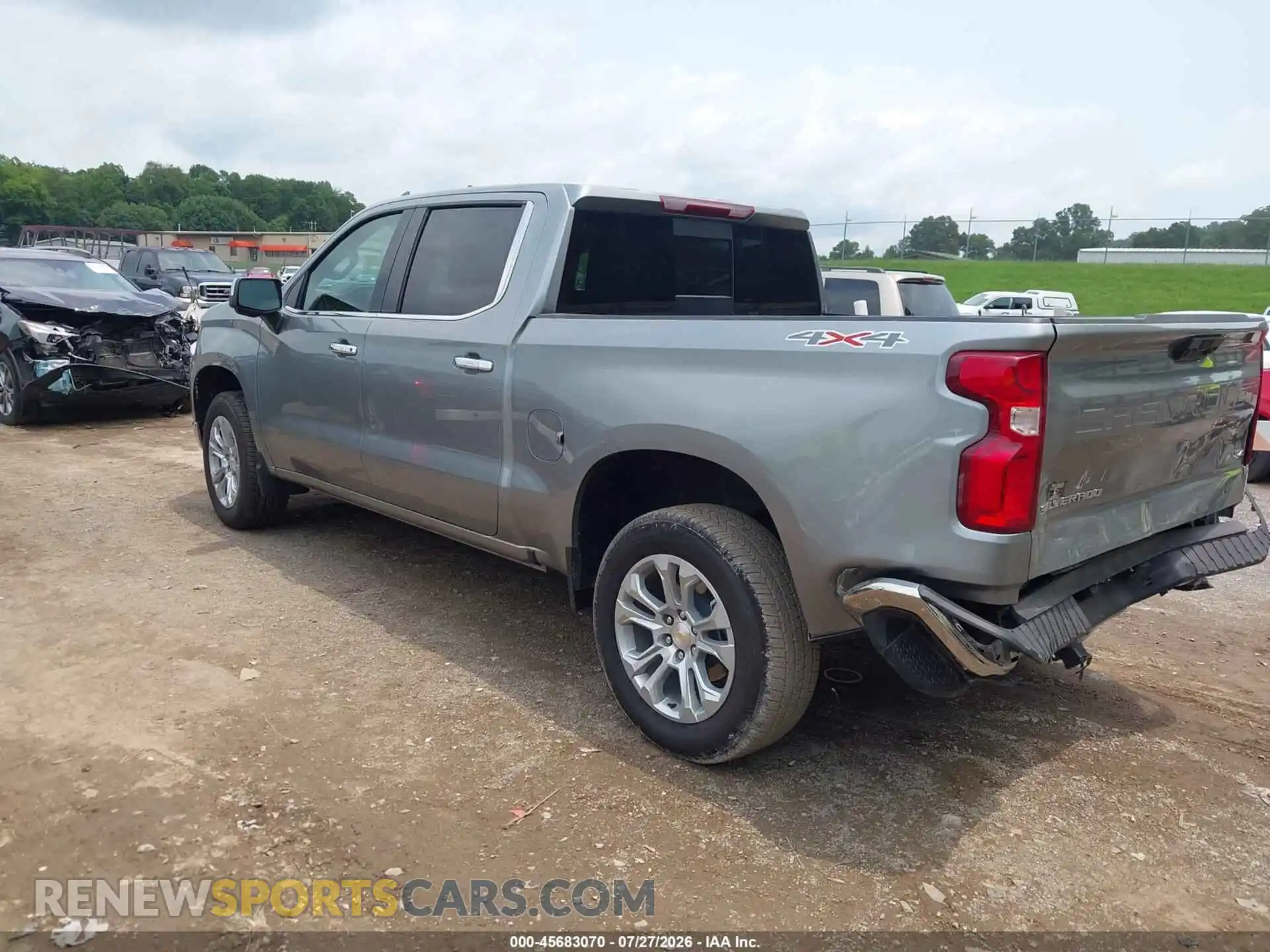 3 Photograph of a damaged car 2GCUKGED2T1173186 CHEVROLET SILVERADO 1500 2026