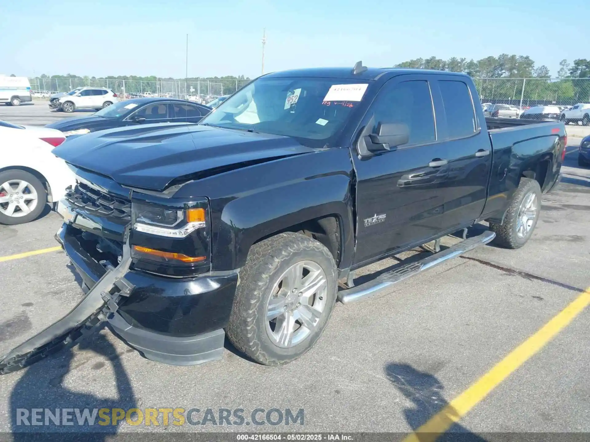2 Photograph of a damaged car 2GCRCMEC8K1197399 CHEVROLET SILVERADO 1500 LD 2019