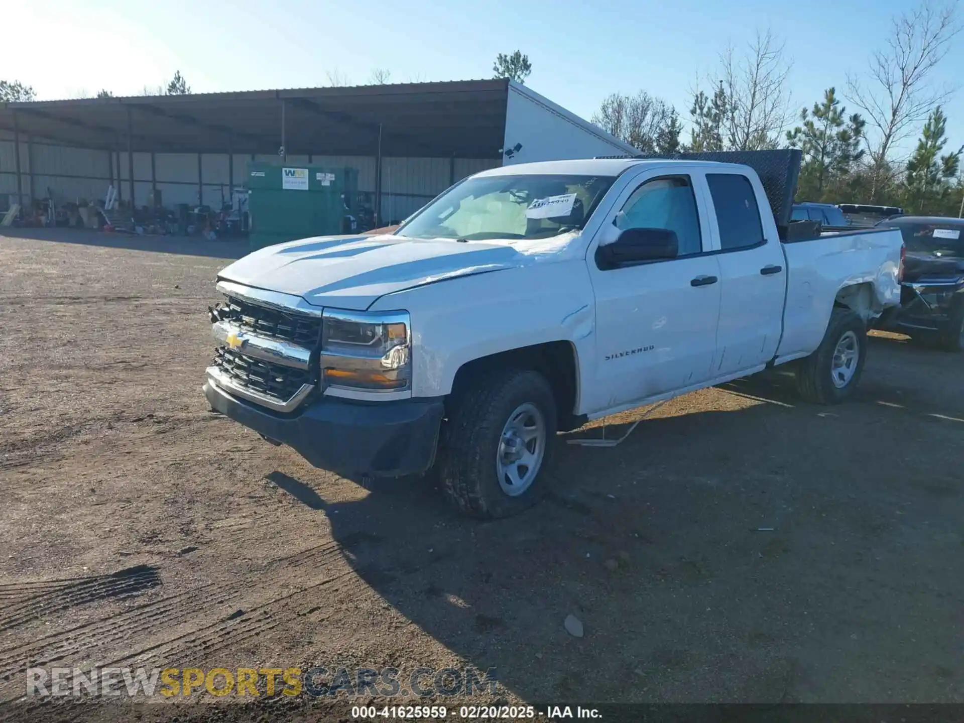 2 Photograph of a damaged car 2GCRCNEC6K1223701 CHEVROLET SILVERADO 1500 LD 2019