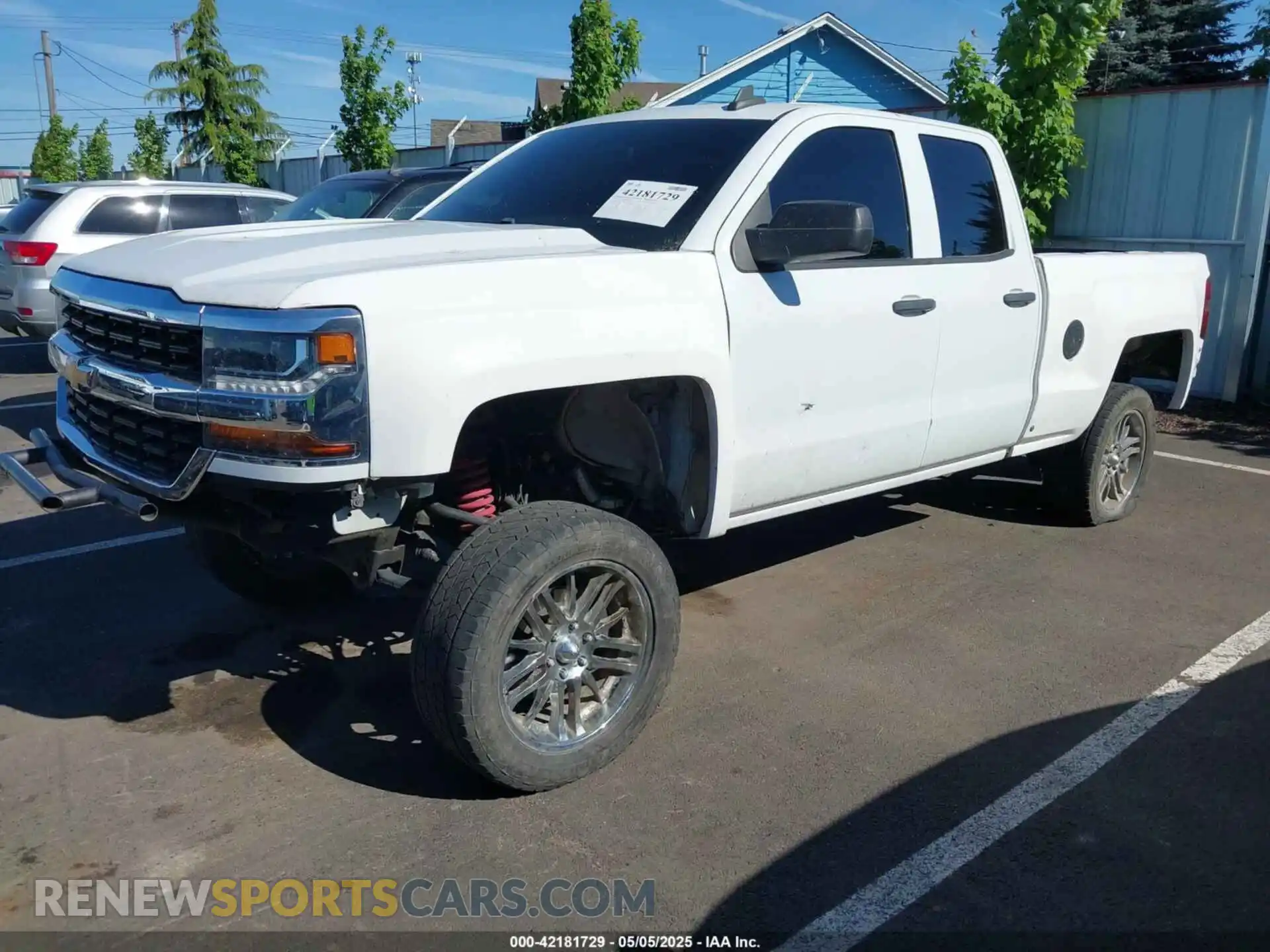 2 Photograph of a damaged car 2GCRCNECXK1243420 CHEVROLET SILVERADO 1500 LD 2019