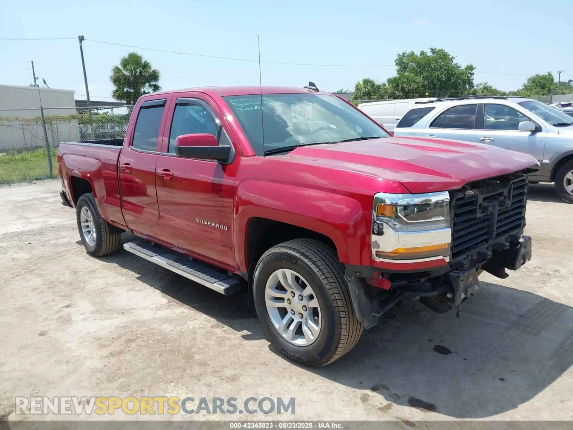 1 Photograph of a damaged car 2GCRCPEC3K1187347 CHEVROLET SILVERADO 1500 LD 2019