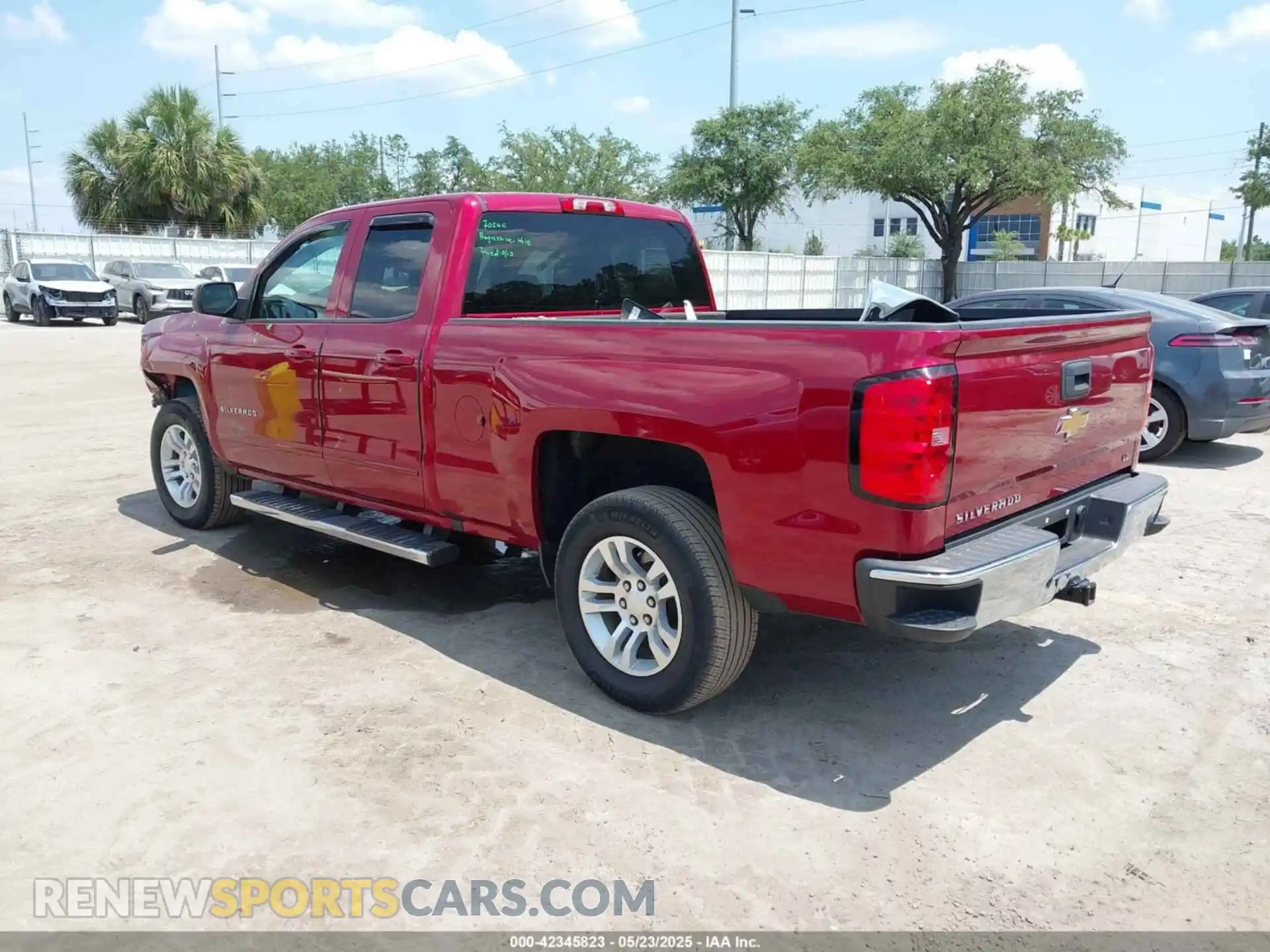 3 Photograph of a damaged car 2GCRCPEC3K1187347 CHEVROLET SILVERADO 1500 LD 2019