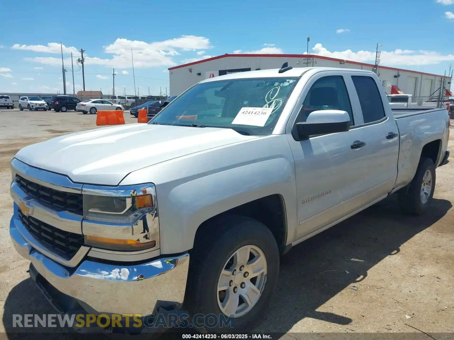 2 Photograph of a damaged car 2GCRCPECXK1135990 CHEVROLET SILVERADO 1500 LD 2019
