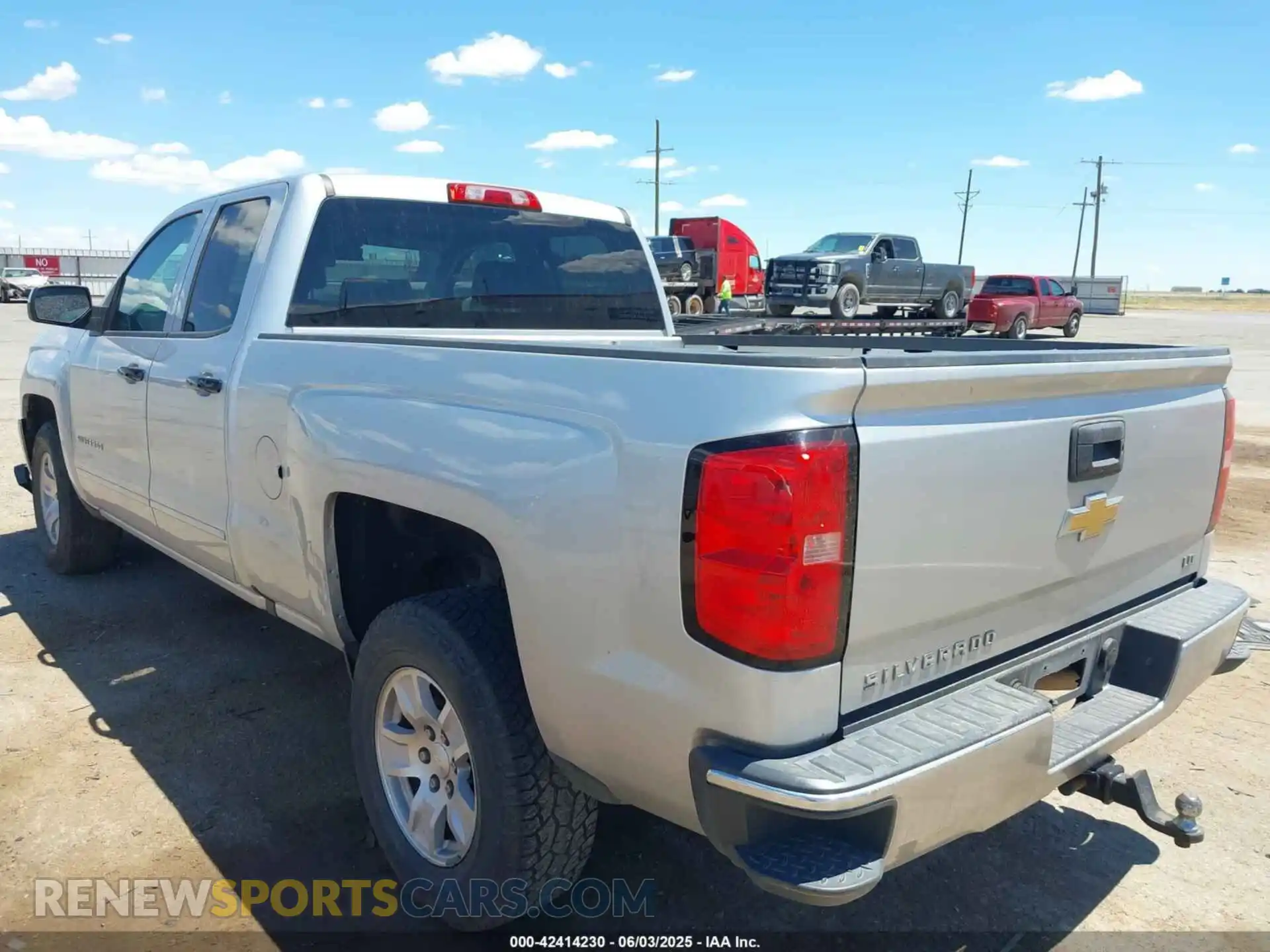 3 Photograph of a damaged car 2GCRCPECXK1135990 CHEVROLET SILVERADO 1500 LD 2019