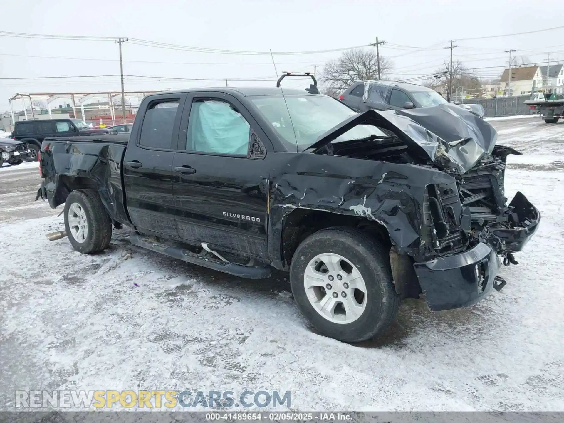 1 Photograph of a damaged car 2GCVKPEC4K1101237 CHEVROLET SILVERADO 1500 LD 2019