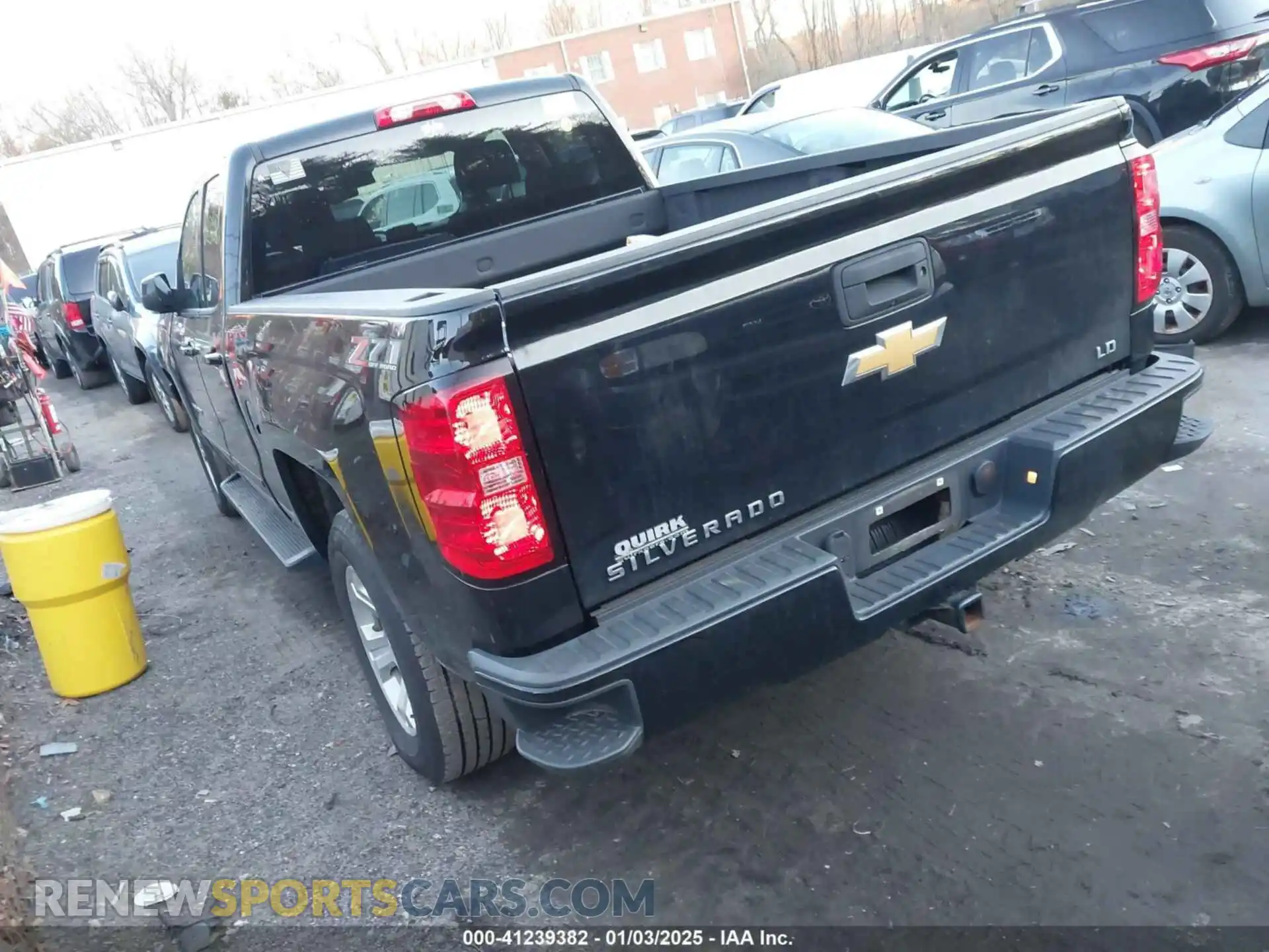 3 fotografías del automóvil dañado 2GCVKPEC5K1235285 CHEVROLET SILVERADO 1500 LD 2019