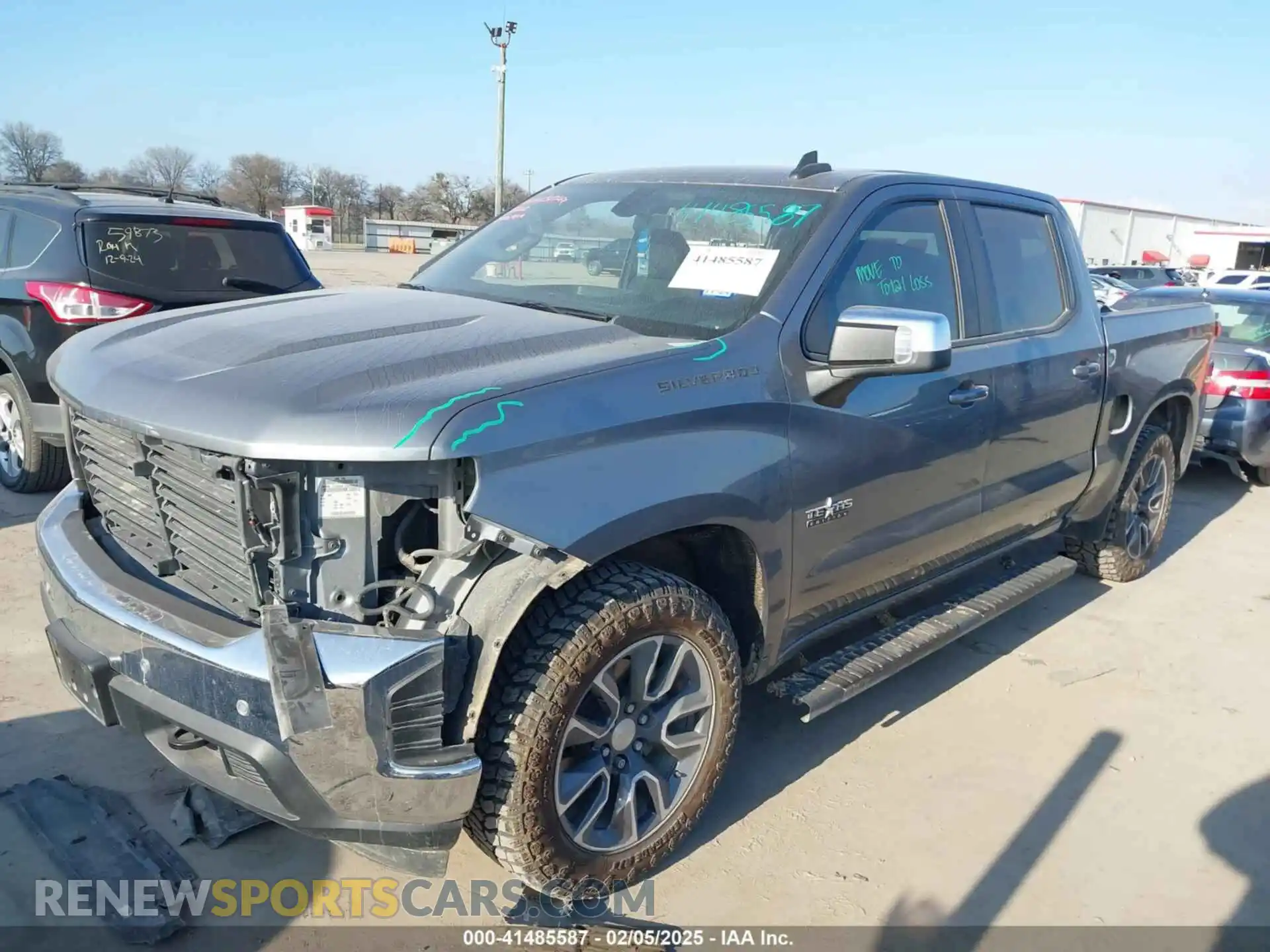 2 fotografías del automóvil dañado 3GCPWCED5NG138842 CHEVROLET SILVERADO 1500 LTD 2022