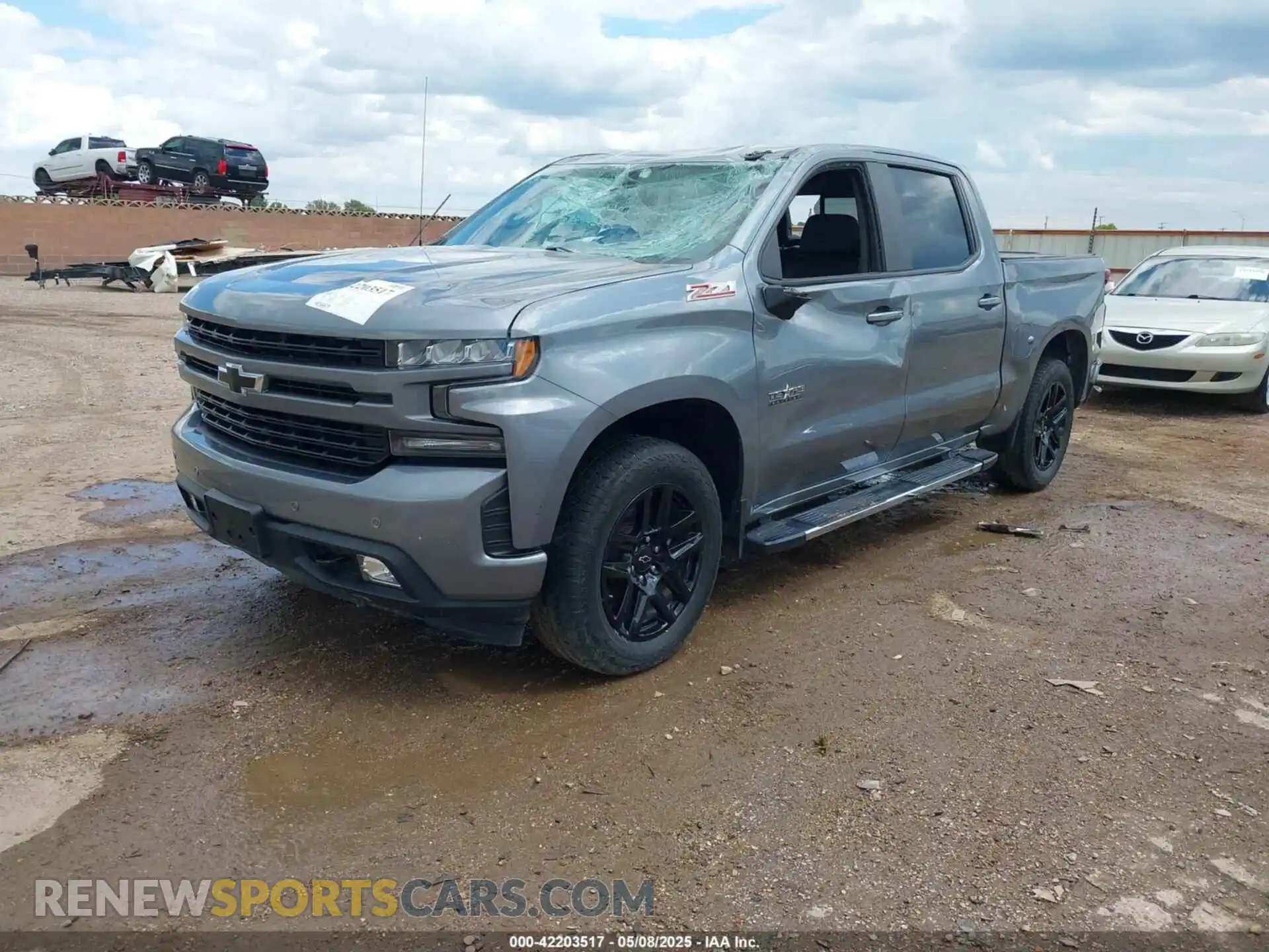 2 Photograph of a damaged car 3GCUYEEDXNG115033 CHEVROLET SILVERADO 1500 LTD 2022