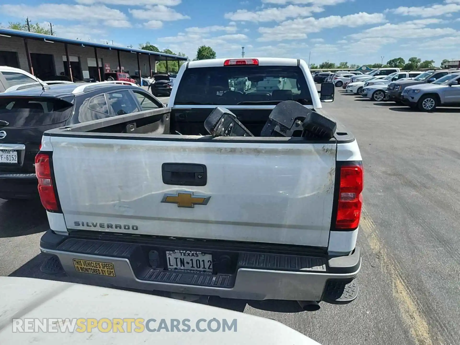 1 Photograph of a damaged car 1GC1KREG0KF172540 CHEVROLET SILVERADO 2019