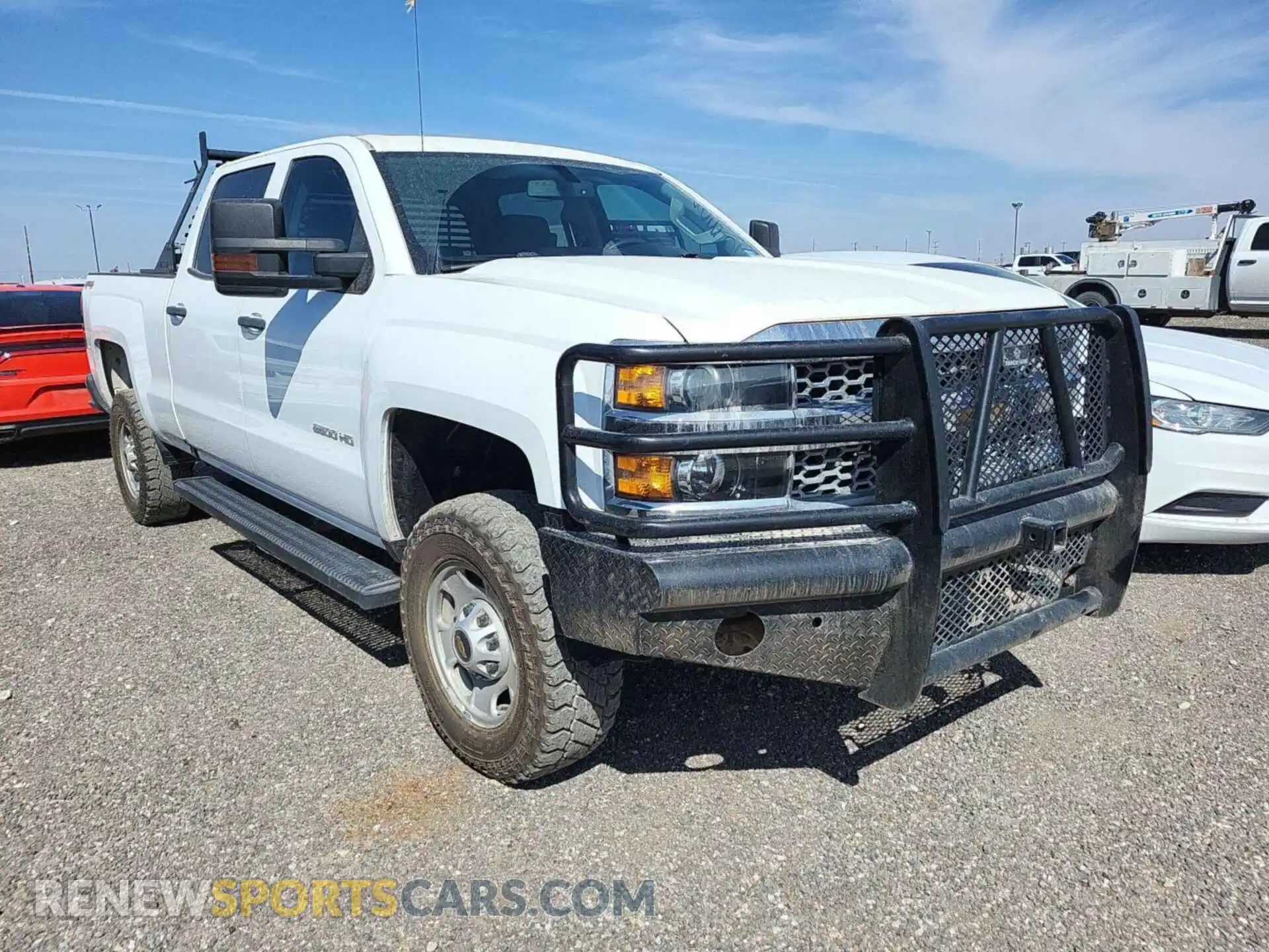 2 Photograph of a damaged car 1GC1KREG5KF157094 CHEVROLET SILVERADO 2019