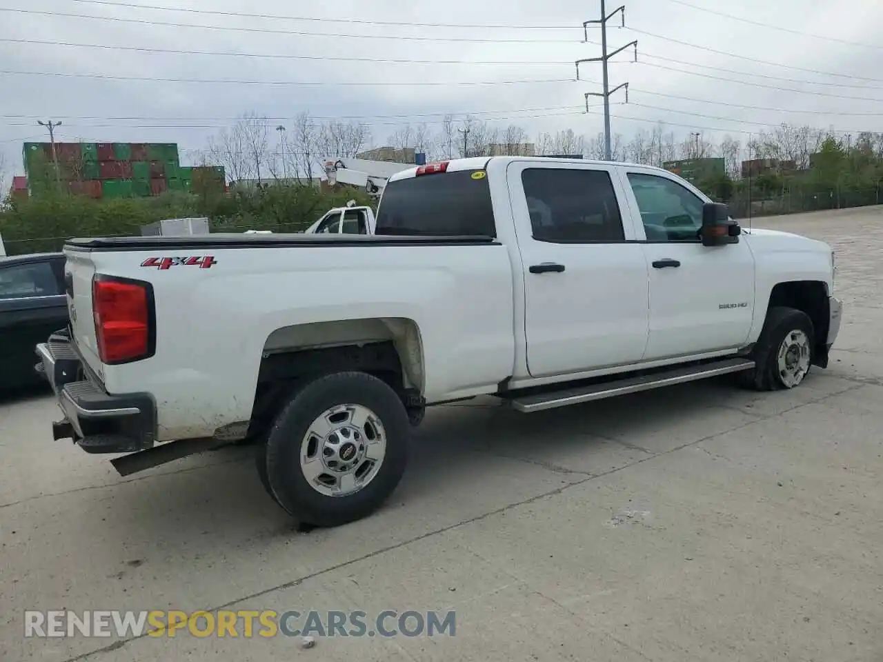 3 Photograph of a damaged car 1GC1KREG7KF227727 CHEVROLET SILVERADO 2019