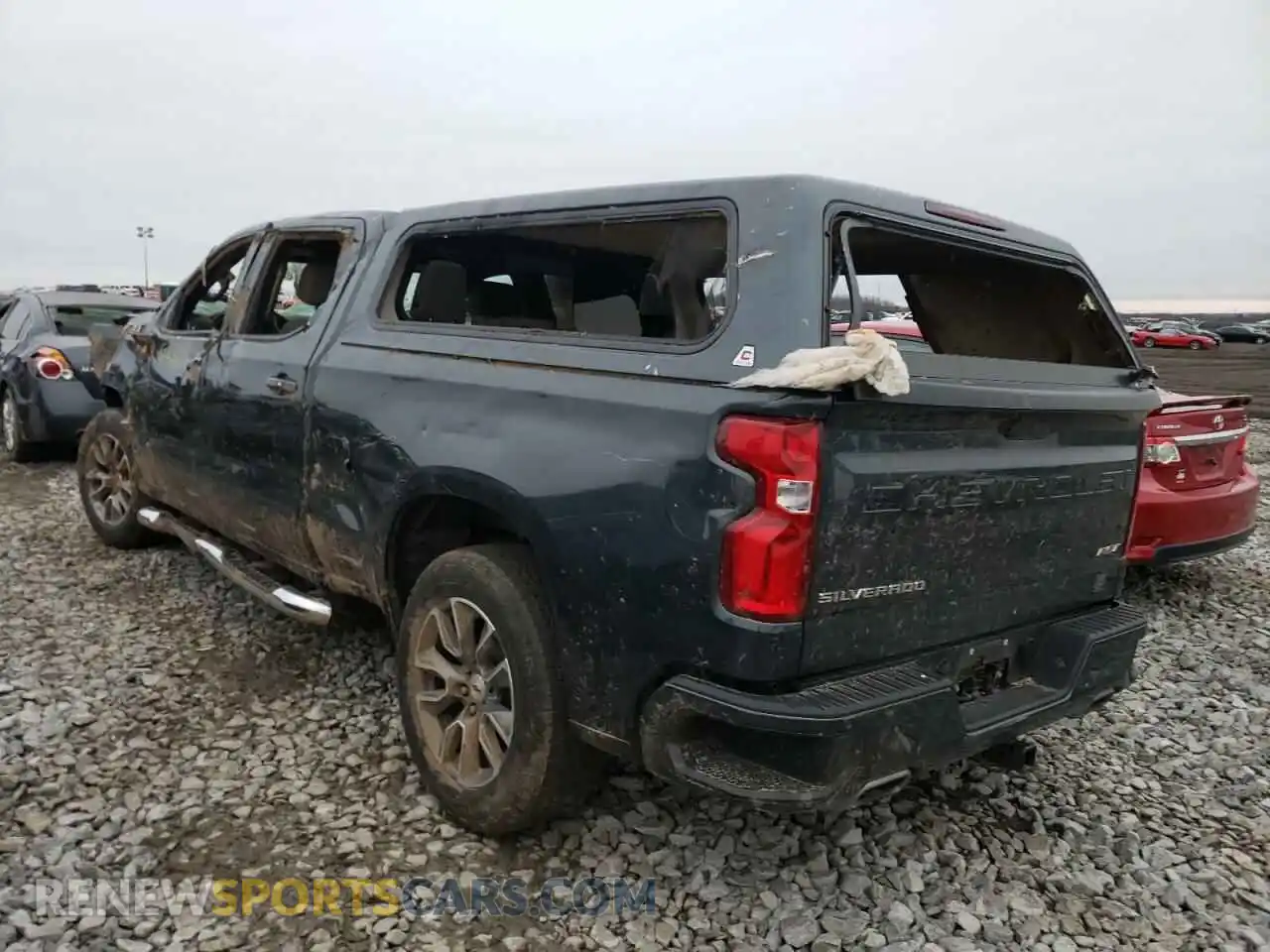 3 fotografías del automóvil dañado 1GCUYEED2KZ286726 CHEVROLET SILVERADO 2019