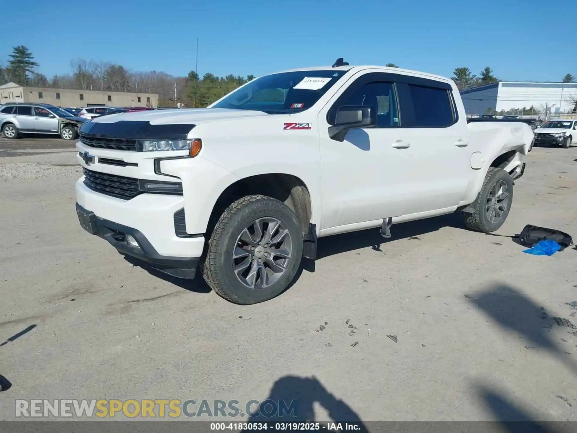 2 Photograph of a damaged car 1GCUYEED9KZ383874 CHEVROLET SILVERADO 2019