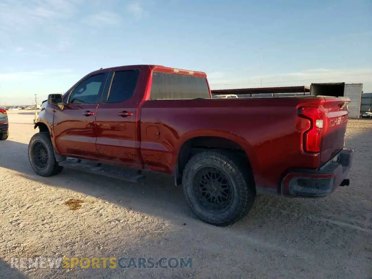 2 Photograph of a damaged car 1GCVWDED2KZ372283 CHEVROLET SILVERADO 2019