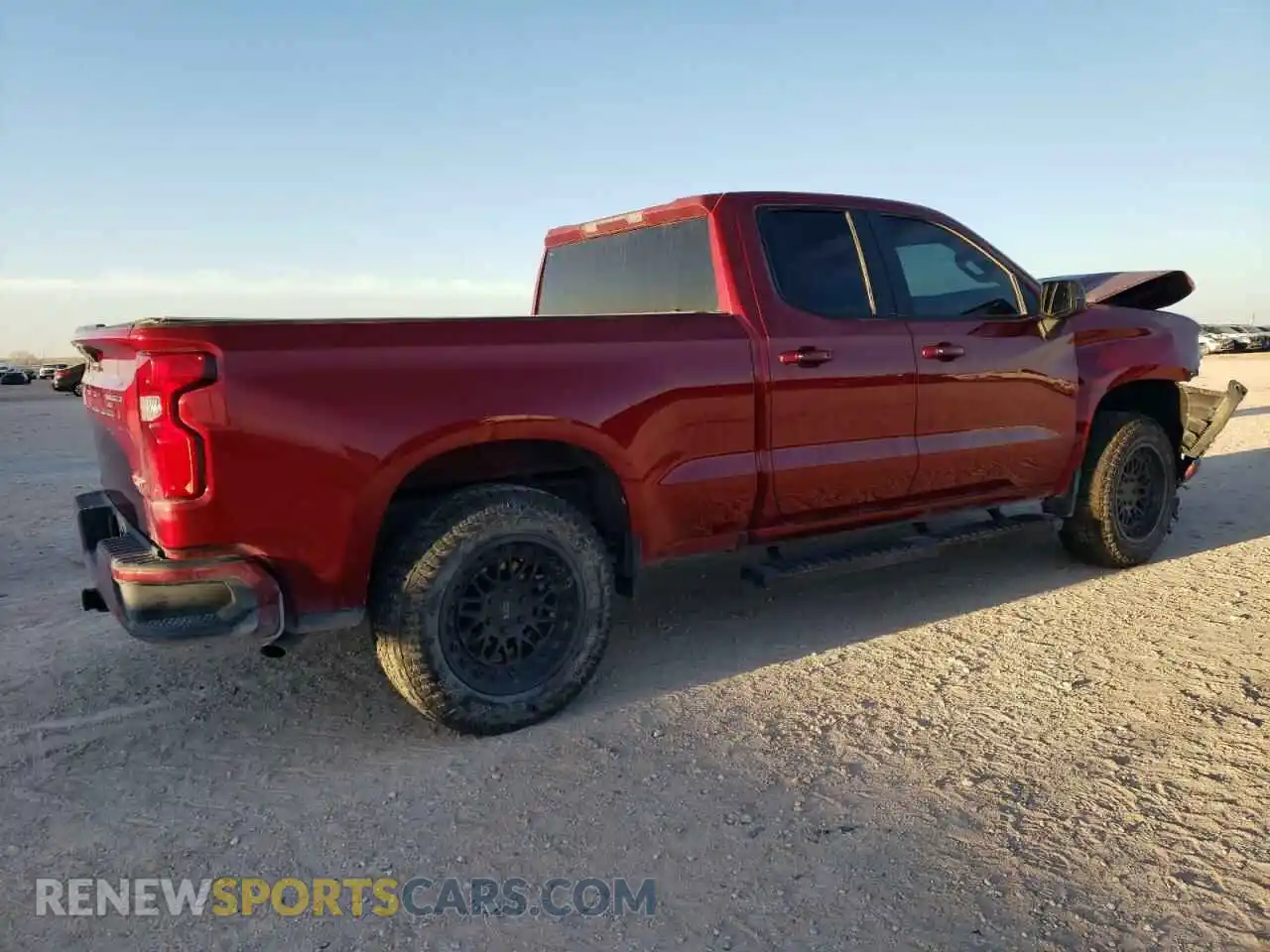 3 Photograph of a damaged car 1GCVWDED2KZ372283 CHEVROLET SILVERADO 2019