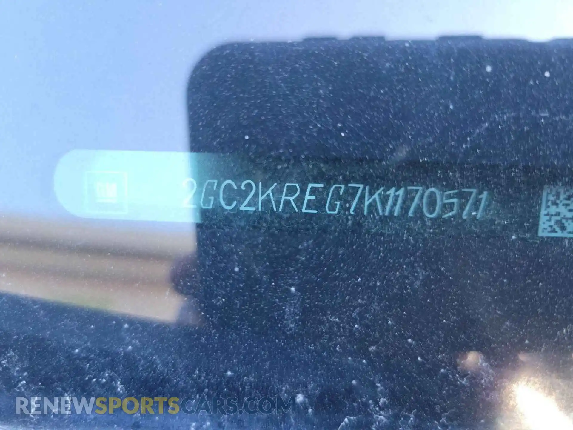 1 Photograph of a damaged car 2GC2KREG7K1170571 CHEVROLET SILVERADO 2019