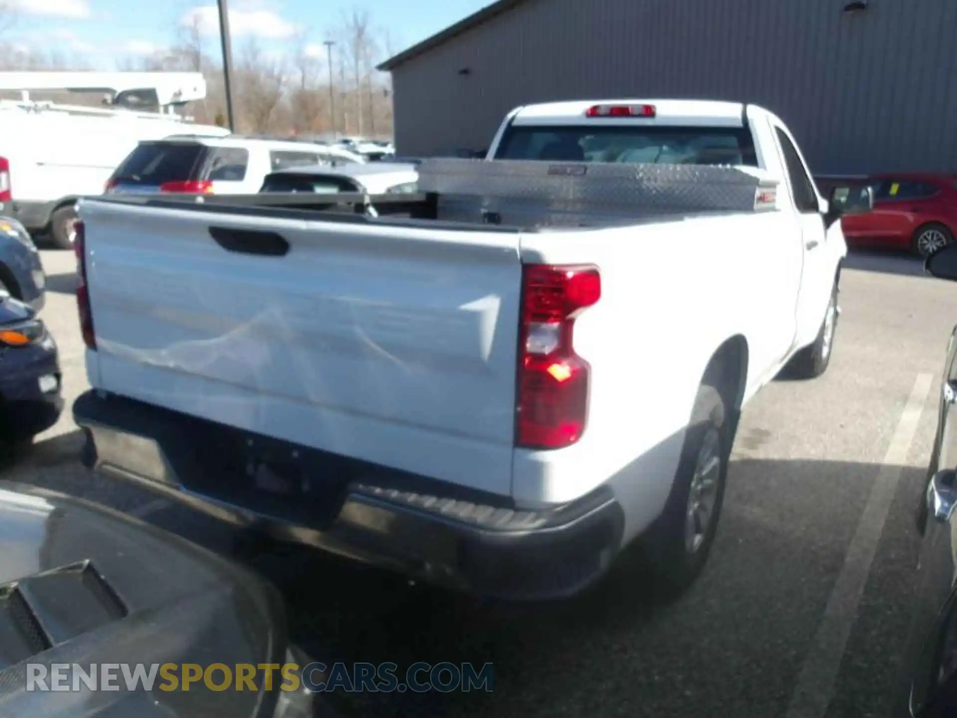 3 Фотография поврежденного автомобиля 3GCNWAEF0LG318286 CHEVROLET SILVERADO 2020
