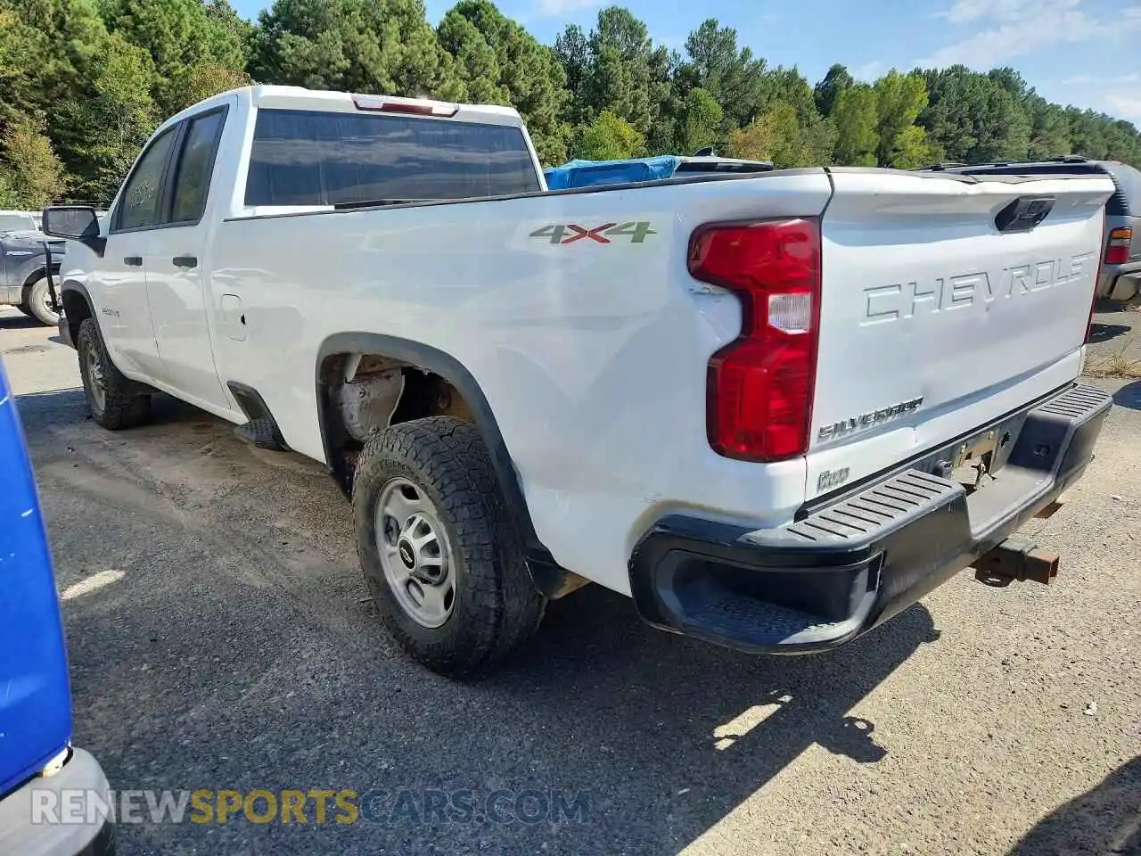 2 Фотография поврежденного автомобиля 1GB2YLE74MF273605 CHEVROLET SILVERADO 2021