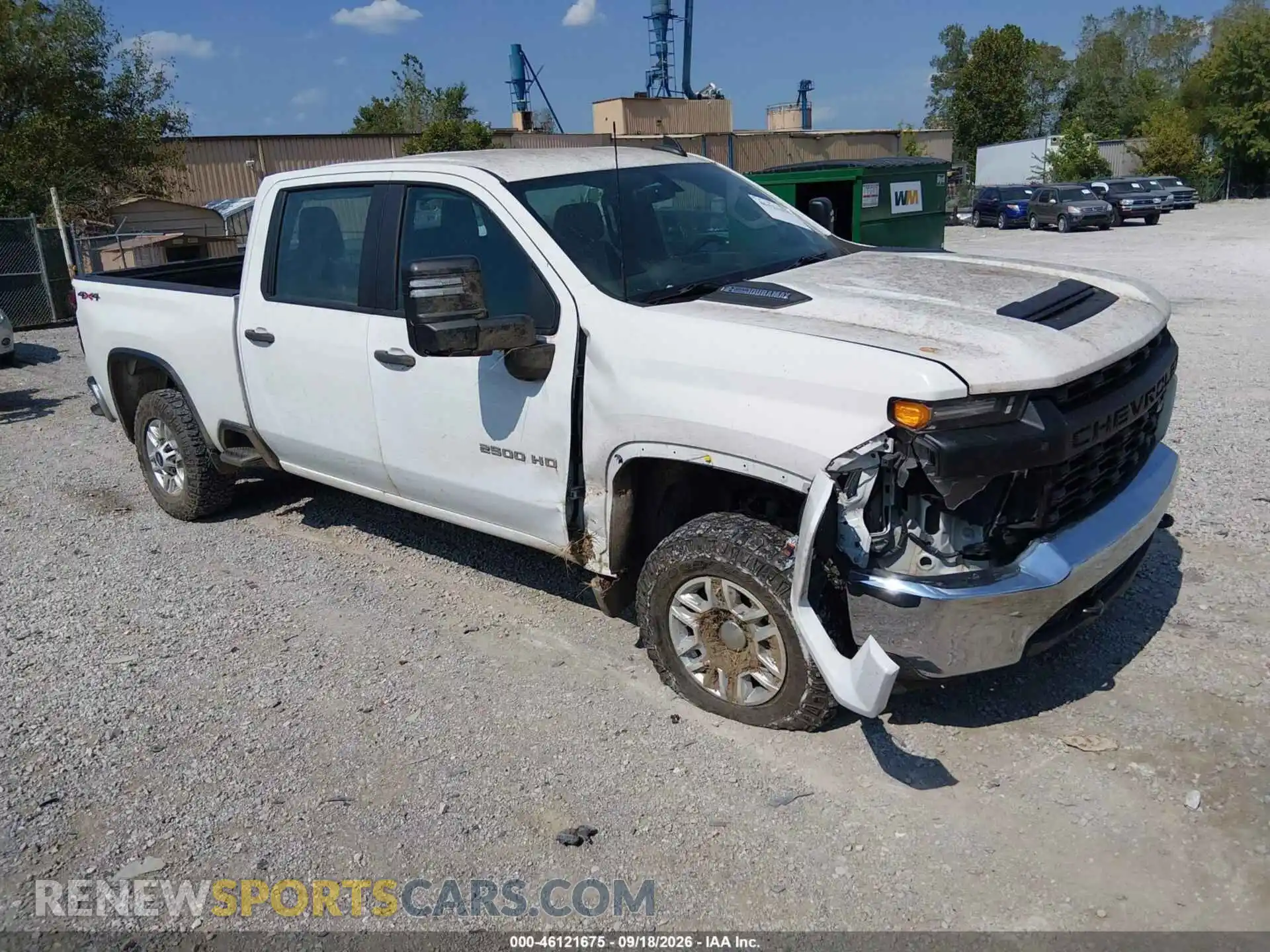 1 Photograph of a damaged car 1GC1YLEY6MF313568 CHEVROLET SILVERADO 2021
