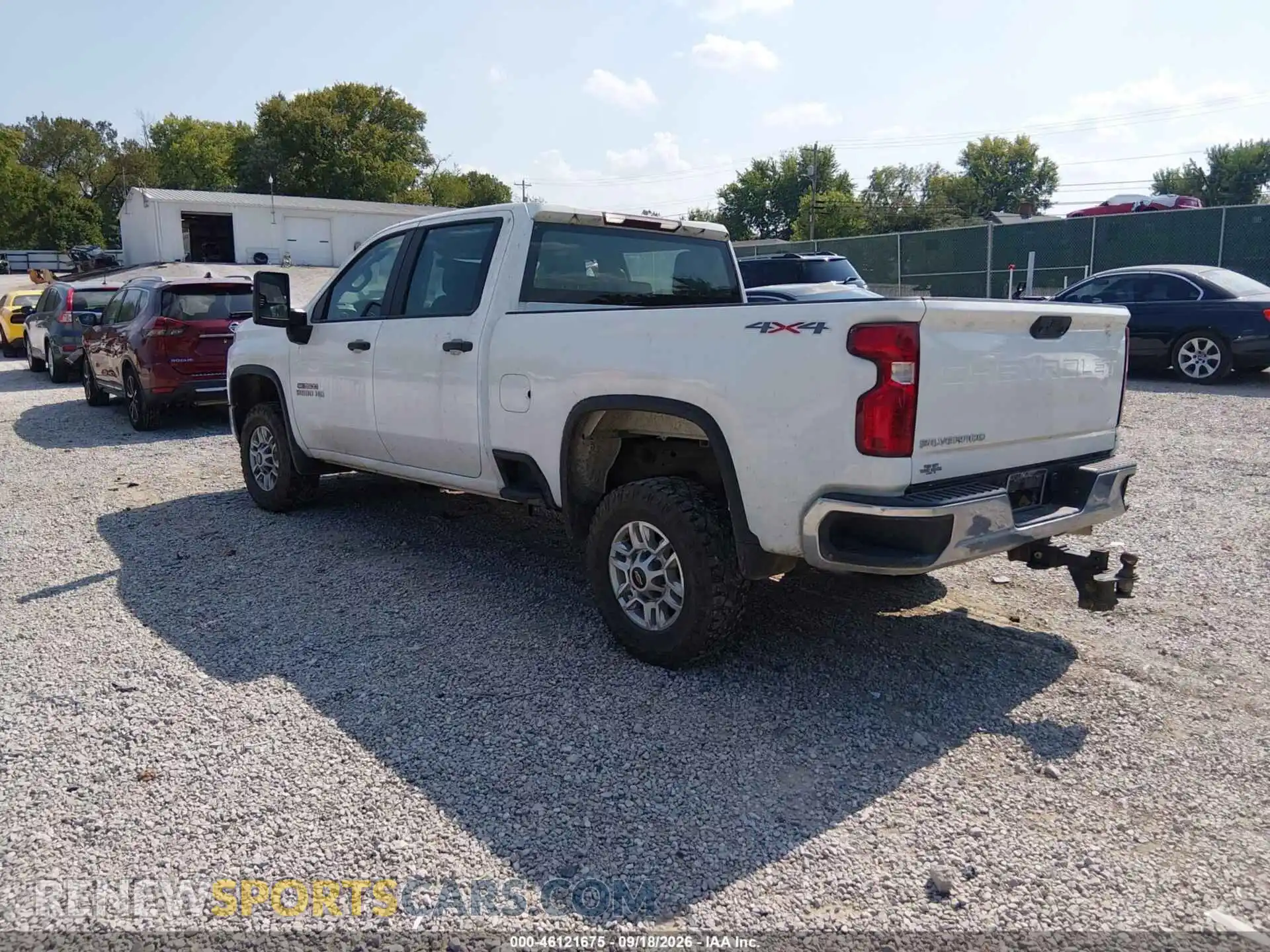 3 Photograph of a damaged car 1GC1YLEY6MF313568 CHEVROLET SILVERADO 2021