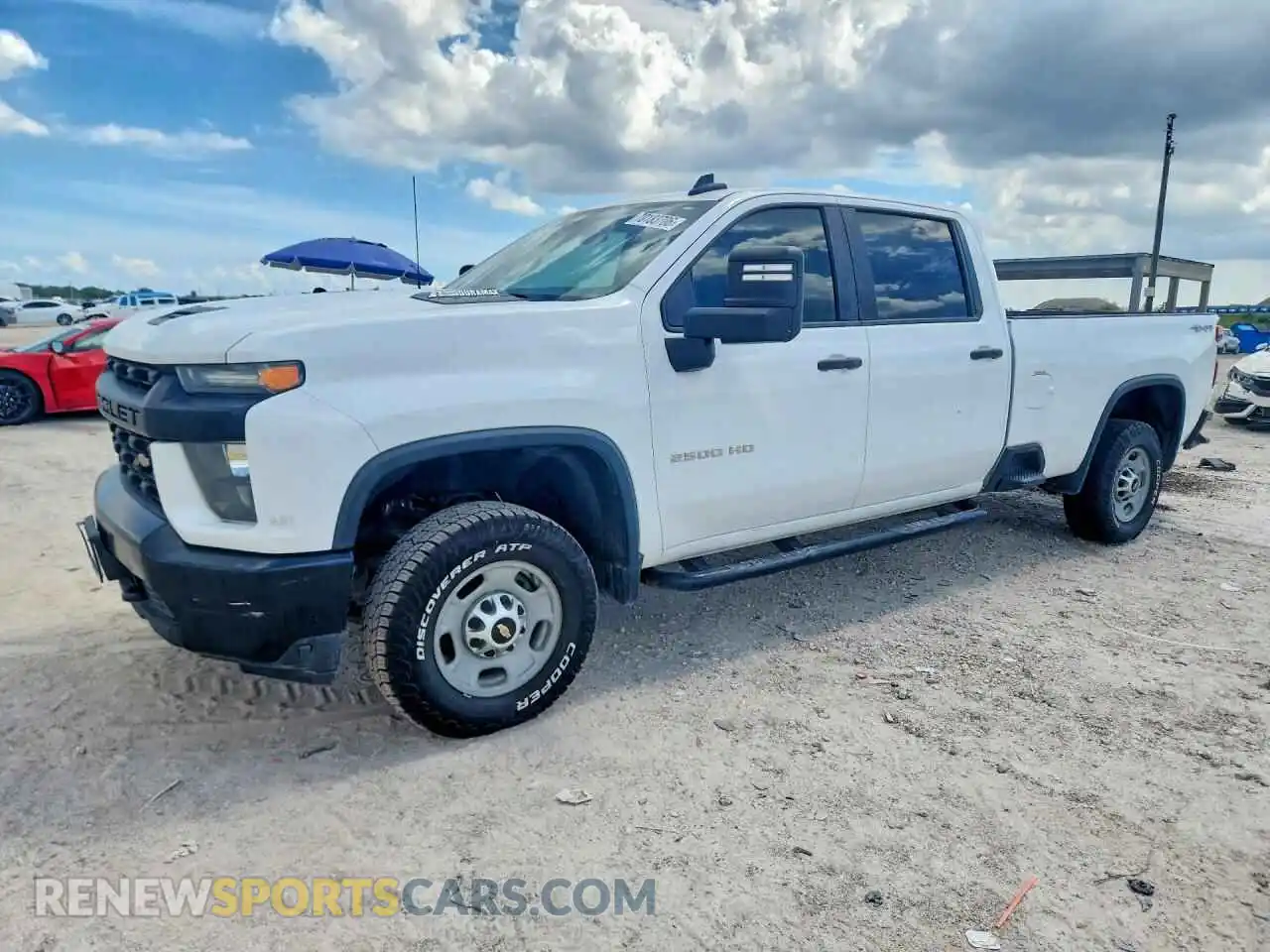 1 fotografías del automóvil dañado 1GC1YLEY9MF163603 CHEVROLET SILVERADO 2021