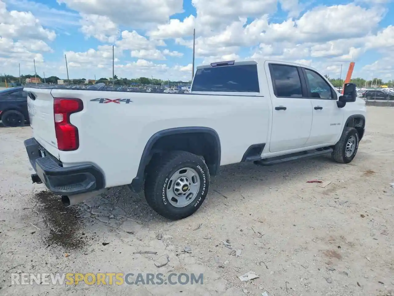 3 fotografías del automóvil dañado 1GC1YLEY9MF163603 CHEVROLET SILVERADO 2021