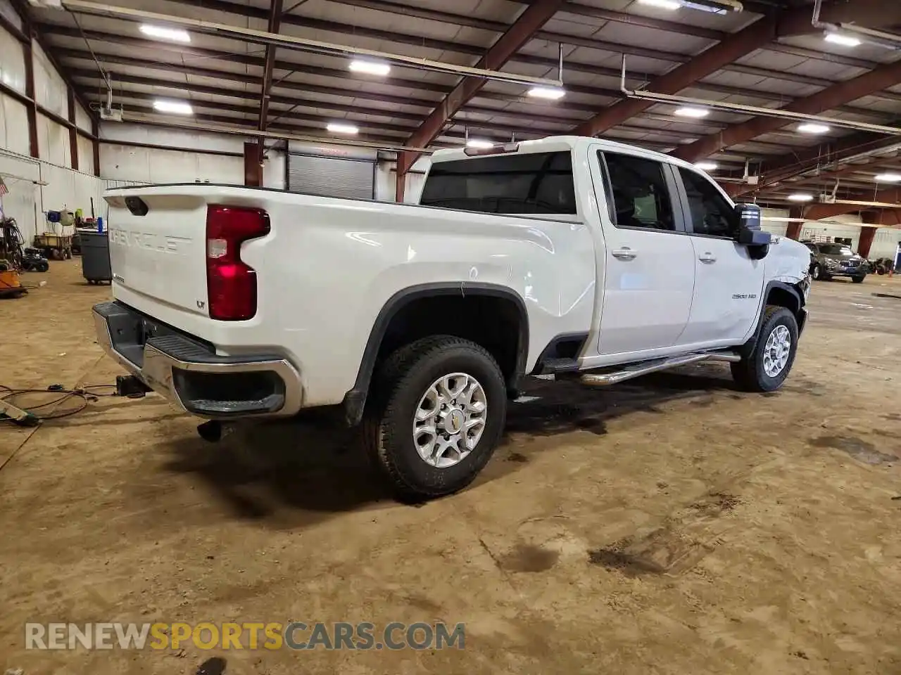 3 Photograph of a damaged car 1GC1YNEY2MF257575 CHEVROLET SILVERADO 2021