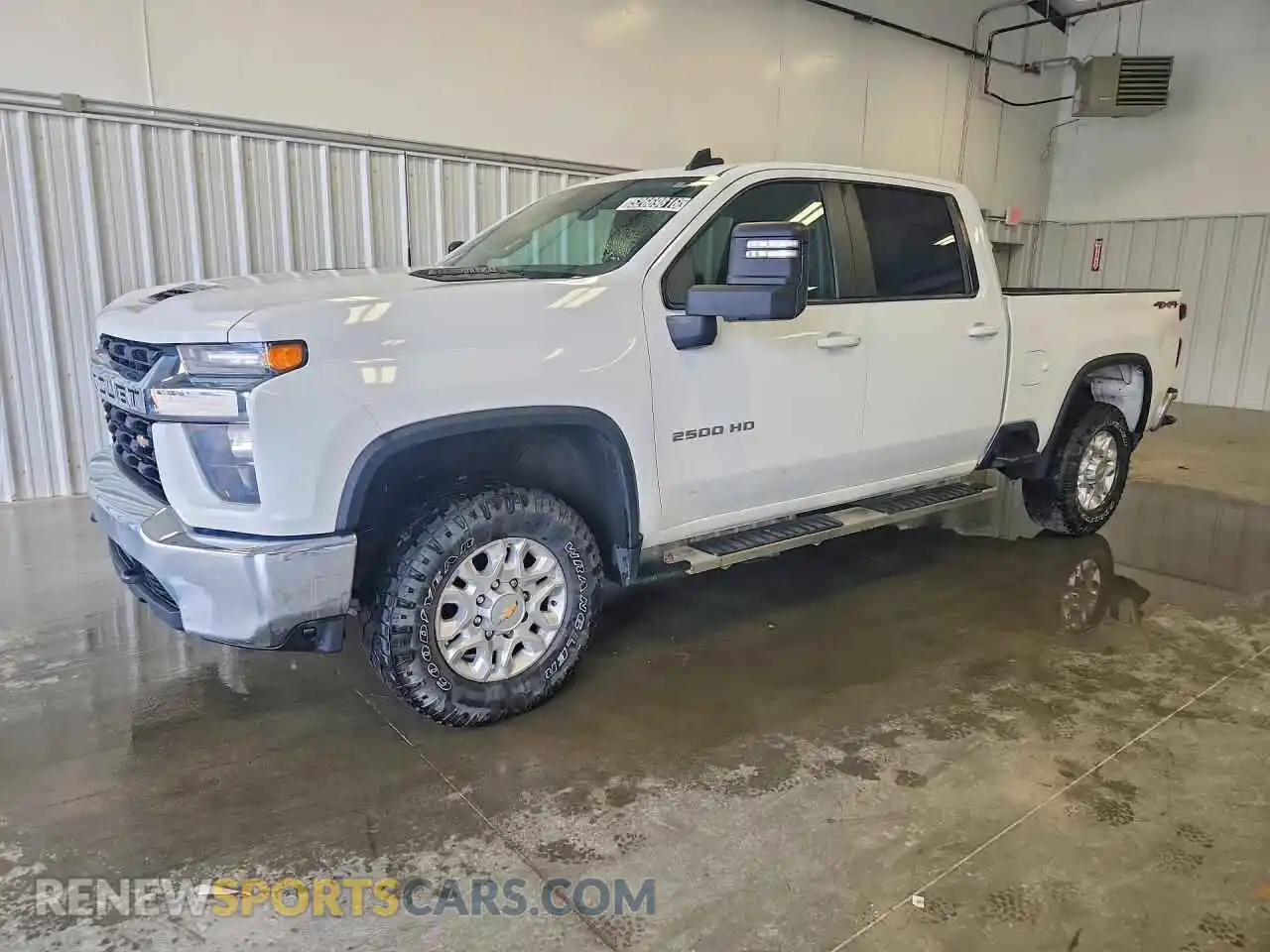 1 Photograph of a damaged car 1GC1YNEY4MF289430 CHEVROLET SILVERADO 2021