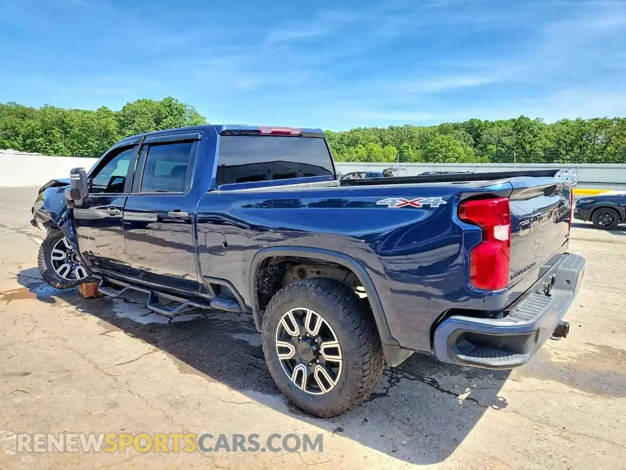 2 Фотография поврежденного автомобиля 1GC4YMEY4MF314253 CHEVROLET SILVERADO 2021