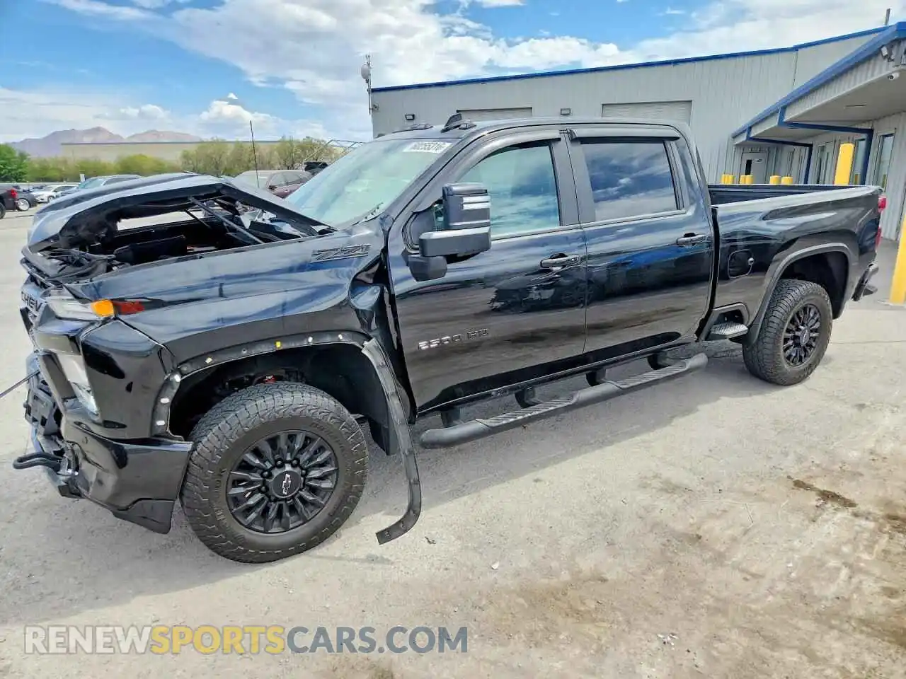 1 fotografías del automóvil dañado 1GC4YPE72MF173482 CHEVROLET SILVERADO 2021