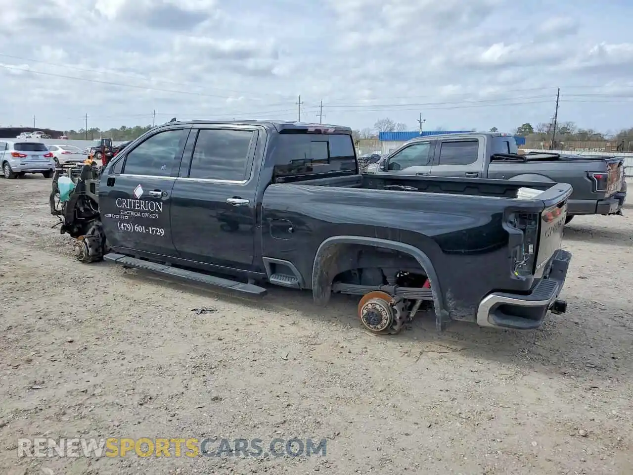 2 Photograph of a damaged car 1GC4YPEY9MF287424 CHEVROLET SILVERADO 2021