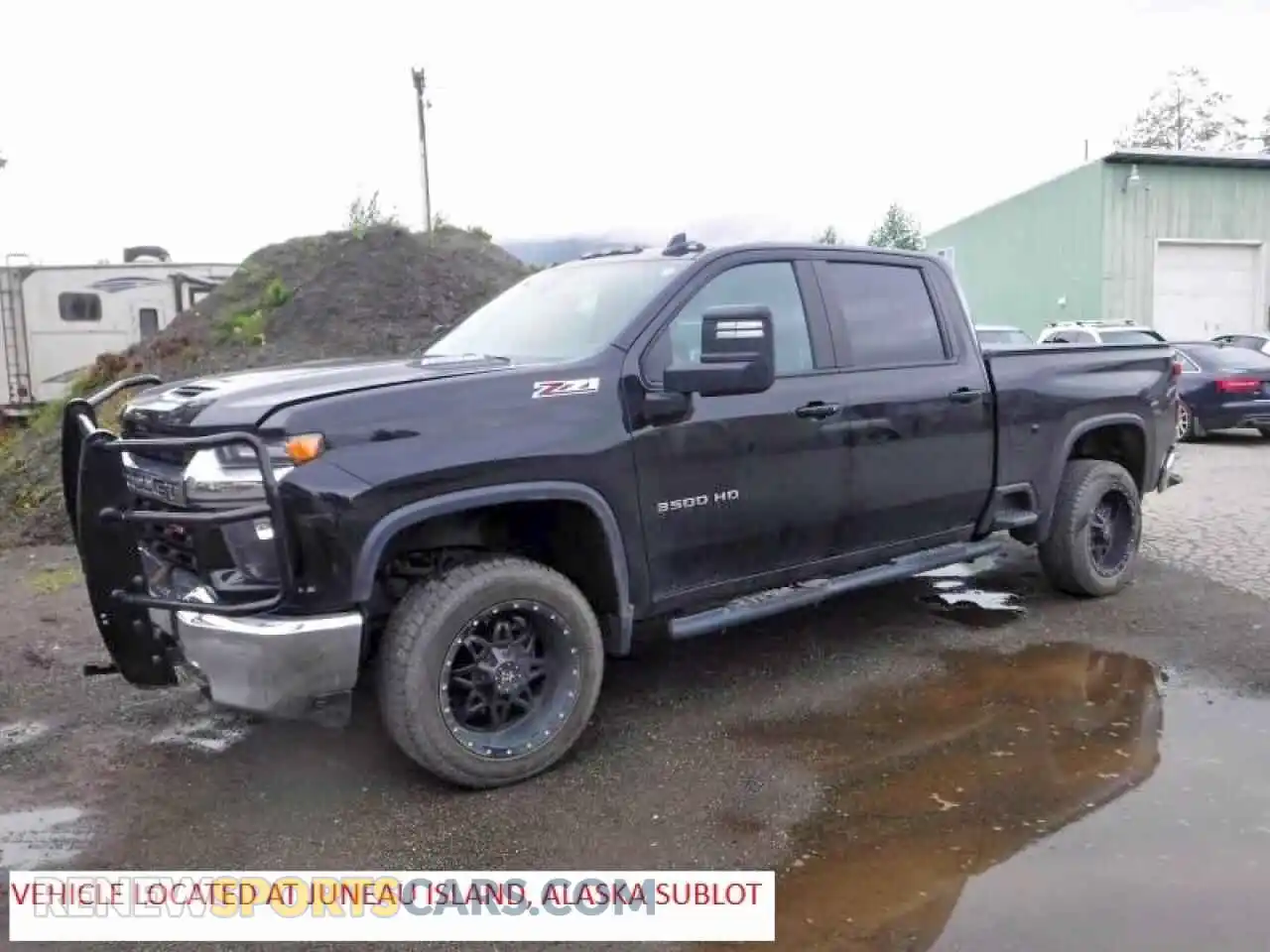 1 Фотография поврежденного автомобиля 1GC4YTEY3MF247025 CHEVROLET SILVERADO 2021