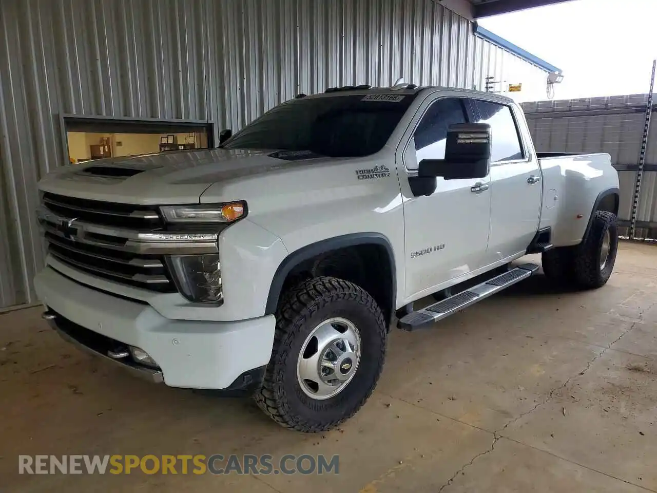 1 Photograph of a damaged car 1GC4YVEY8MF140970 CHEVROLET SILVERADO 2021